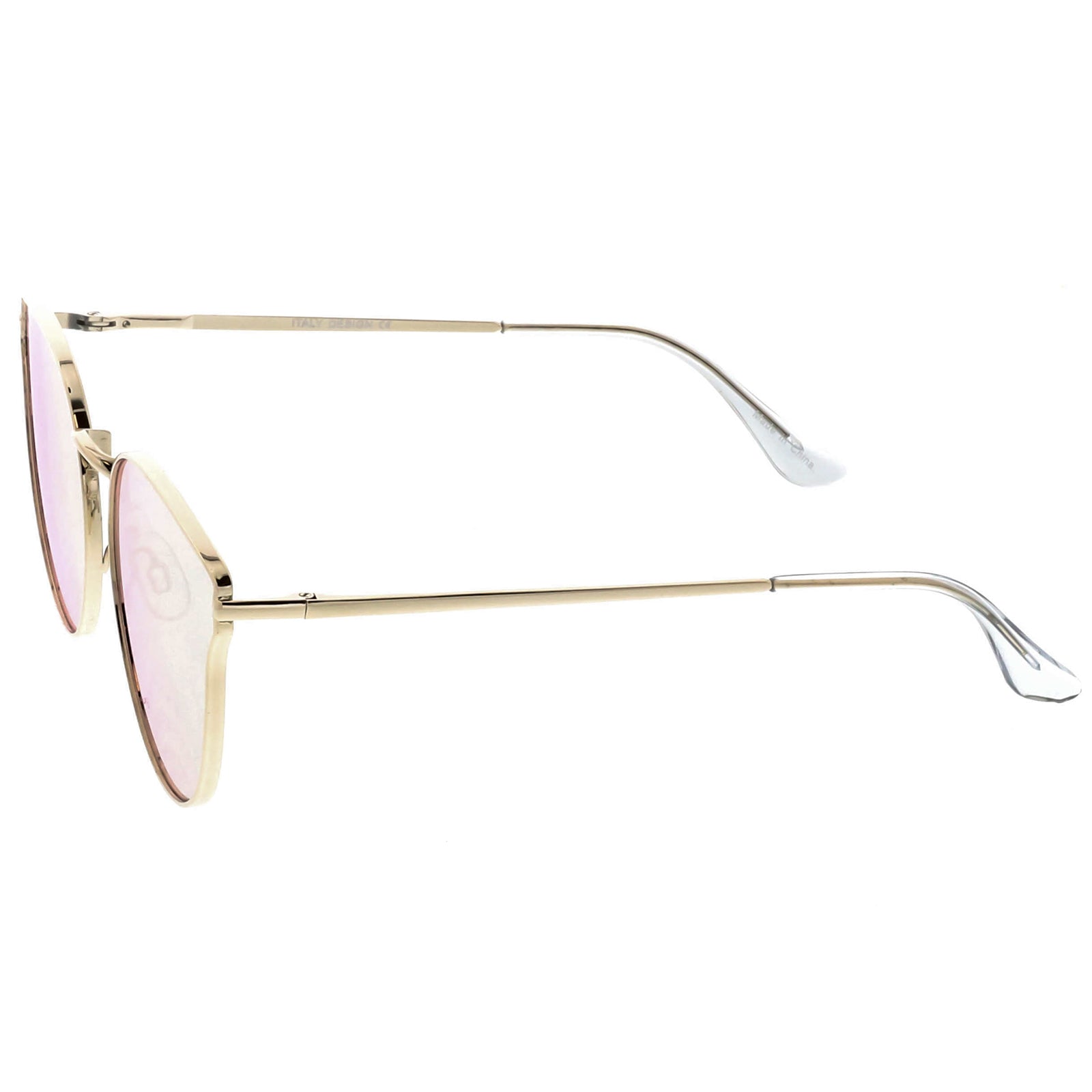 Silver / Pink Mirror