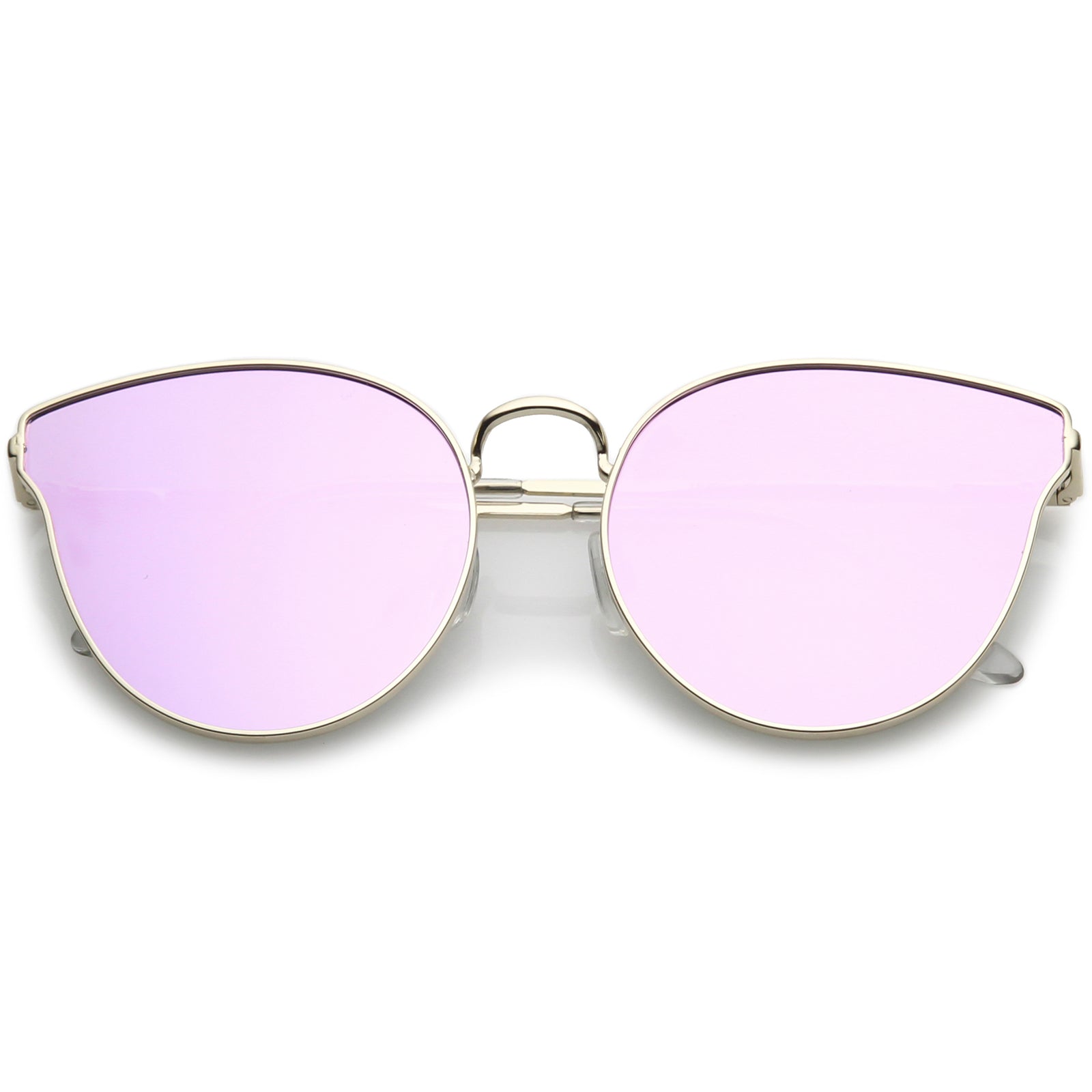 Silver / Purple Mirror