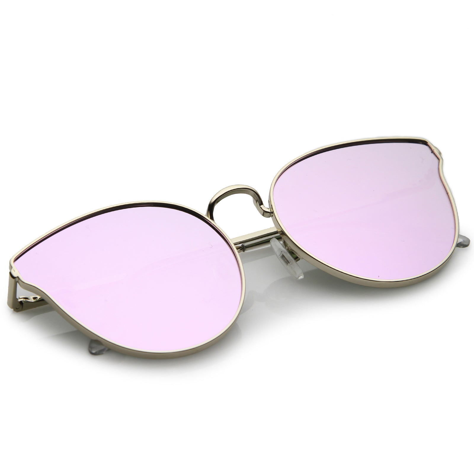 Silver / Purple Mirror