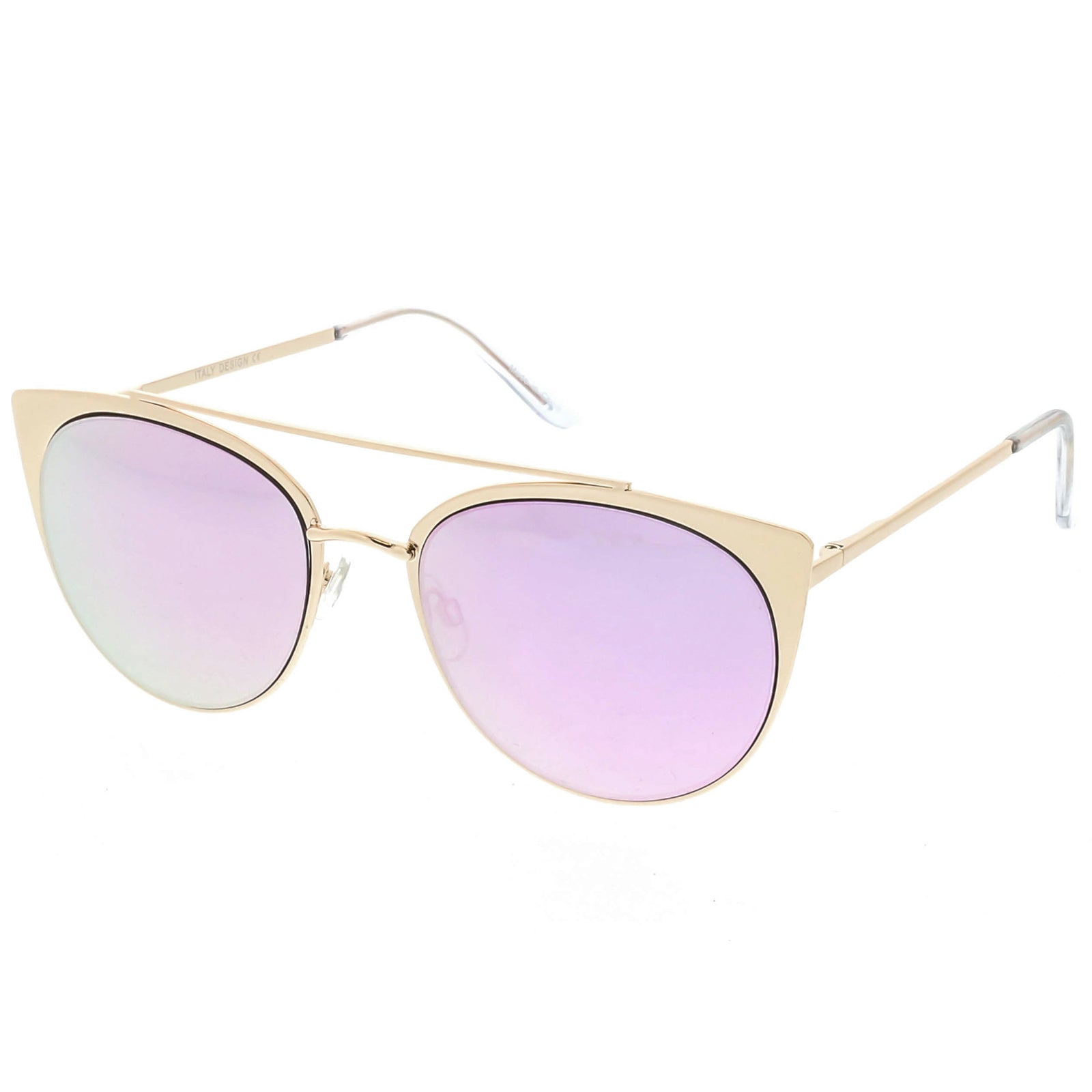 Gold / Purple Mirror