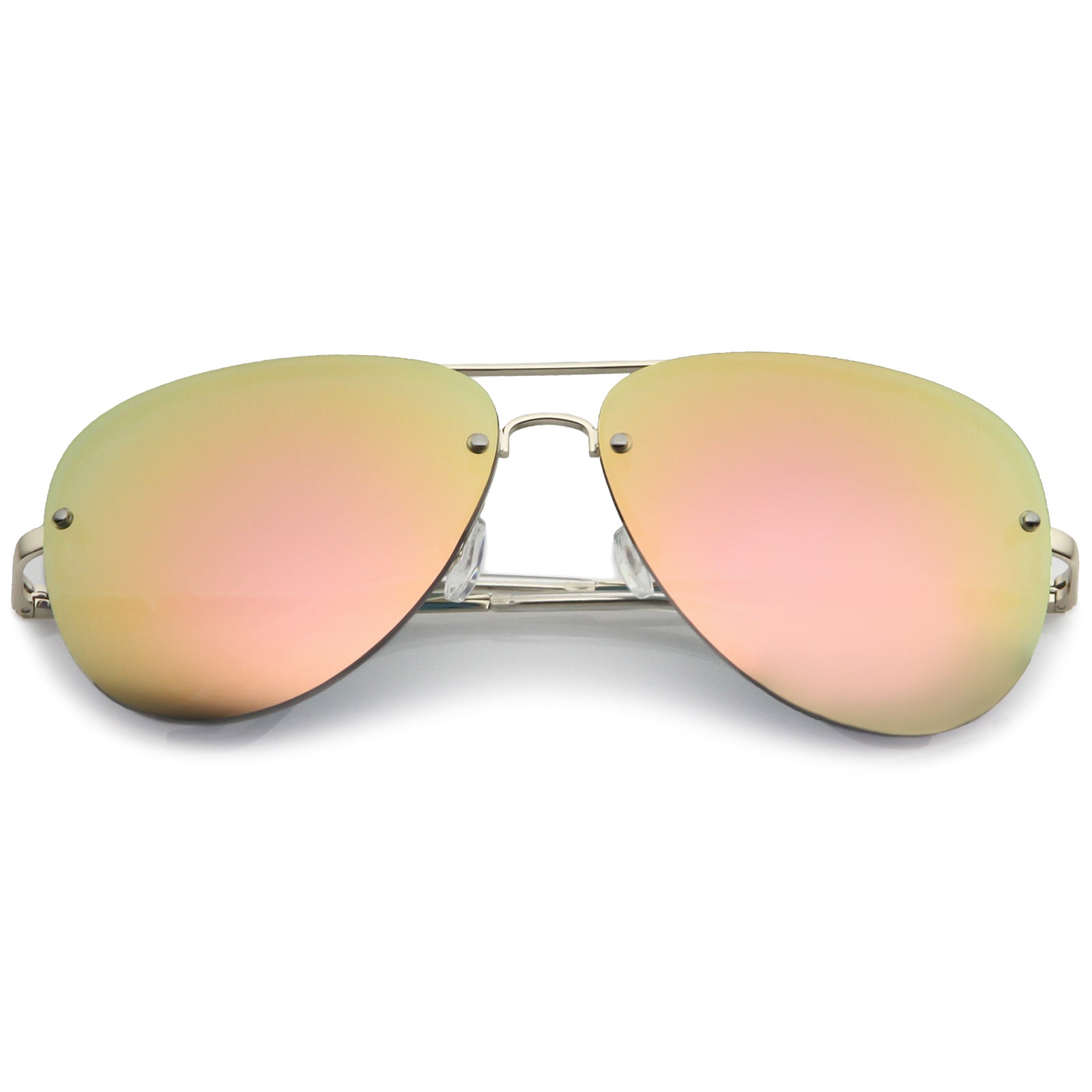 Silver / Pink Mirror