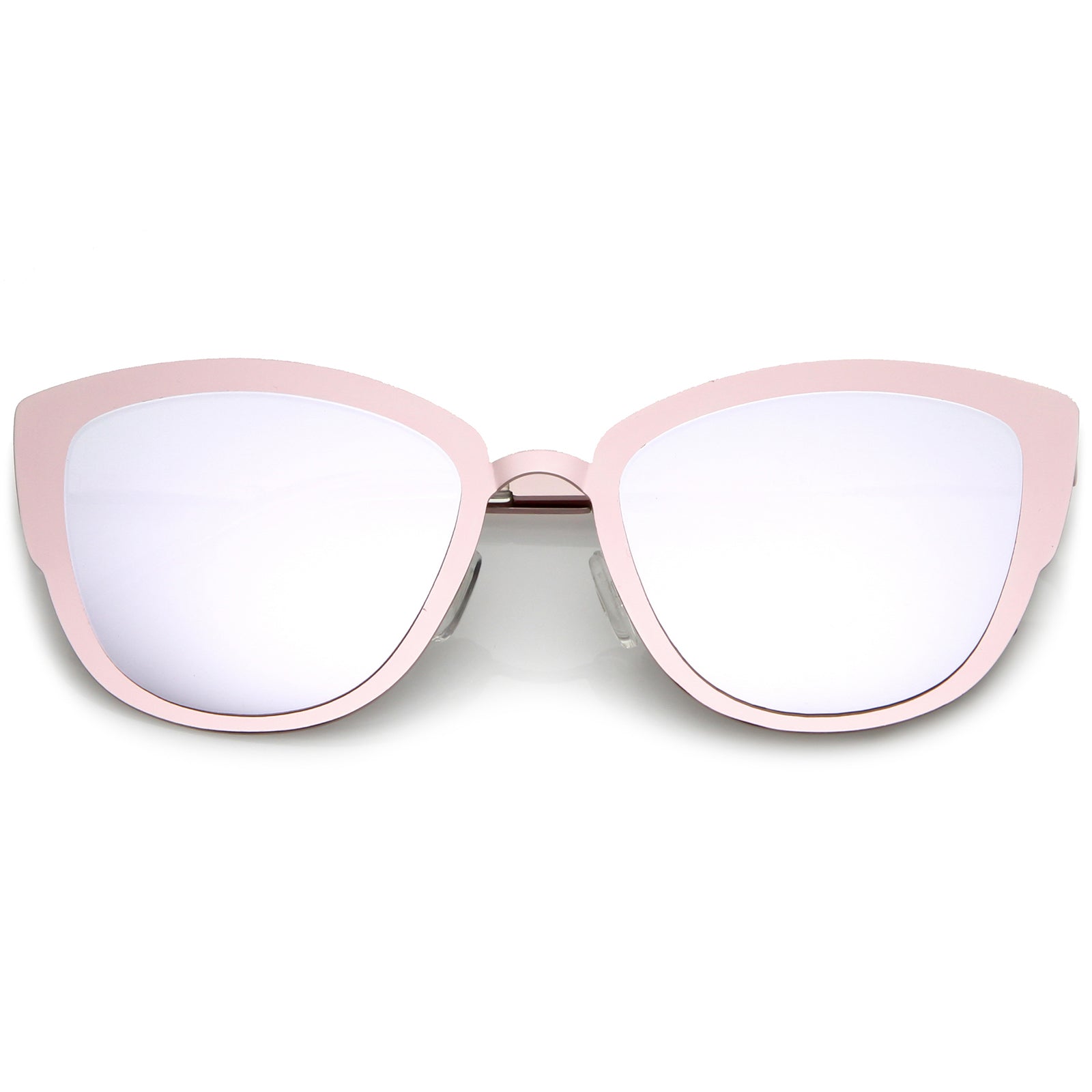 Pink / Silver Mirror