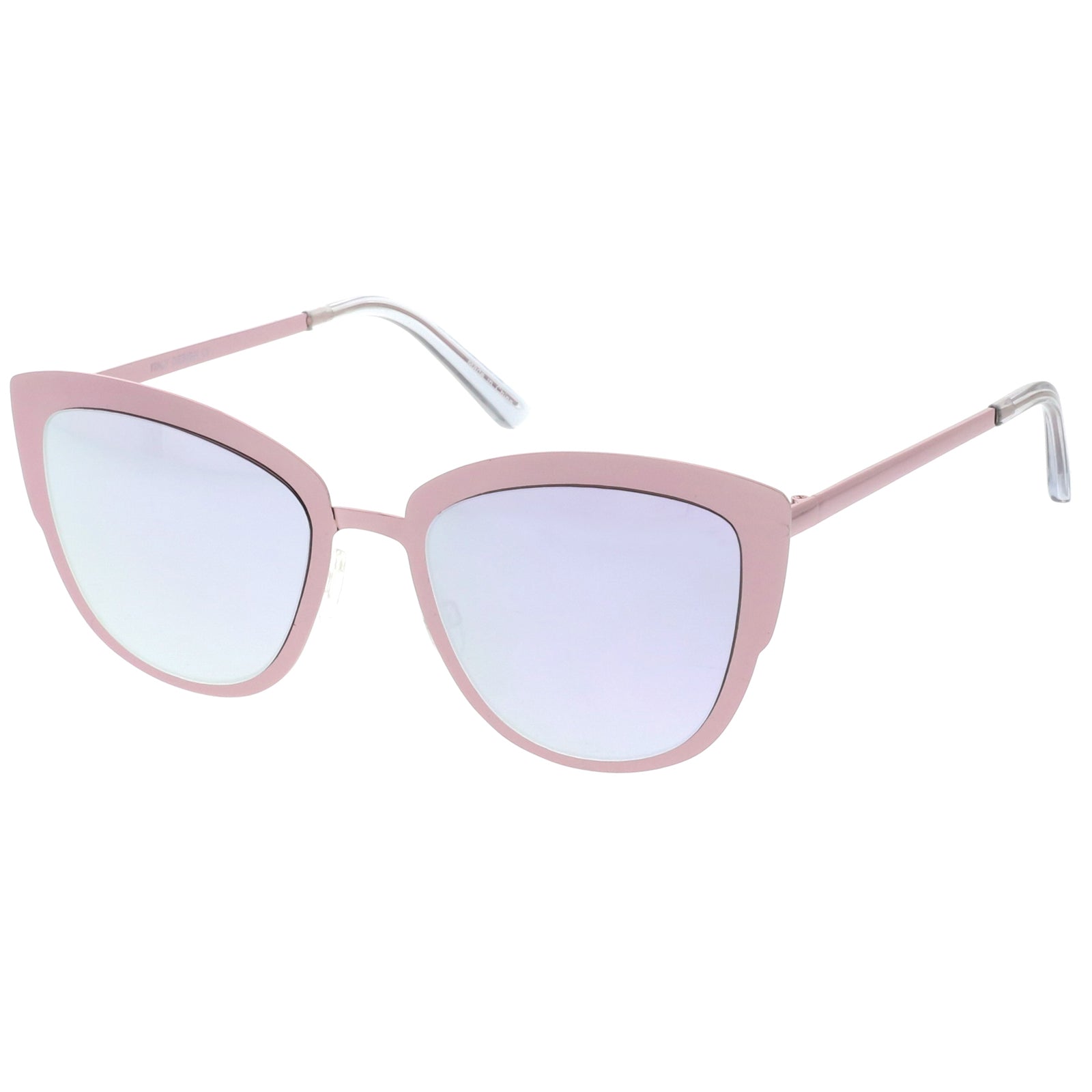 Pink / Silver Mirror