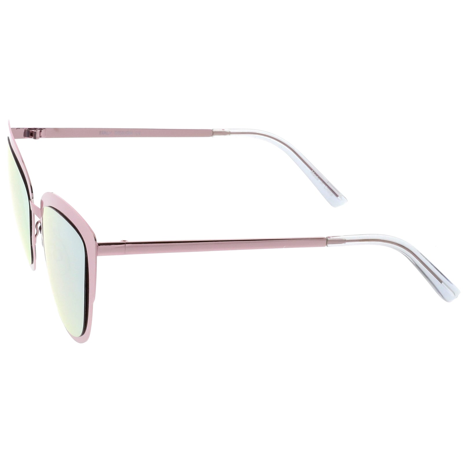 Pink / Silver Mirror