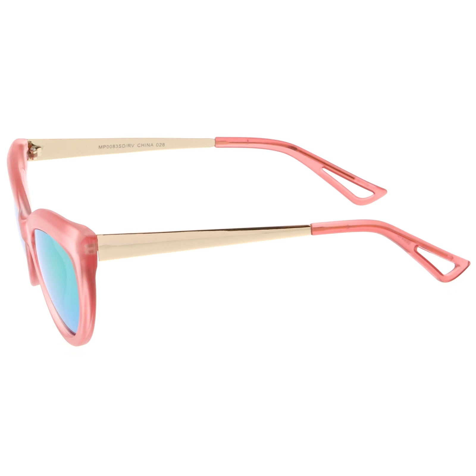 Matte Pink / Green Mirror