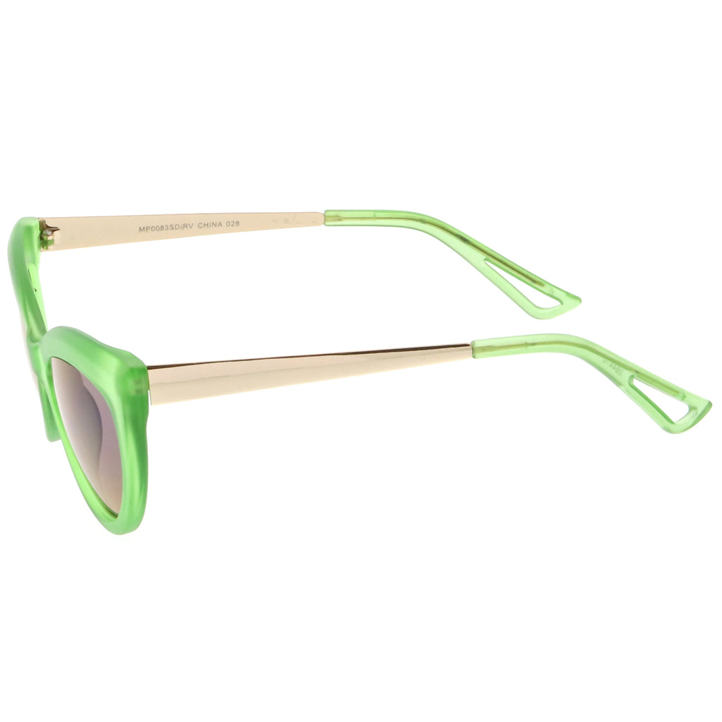 Matte Green / Green Purple Mirror
