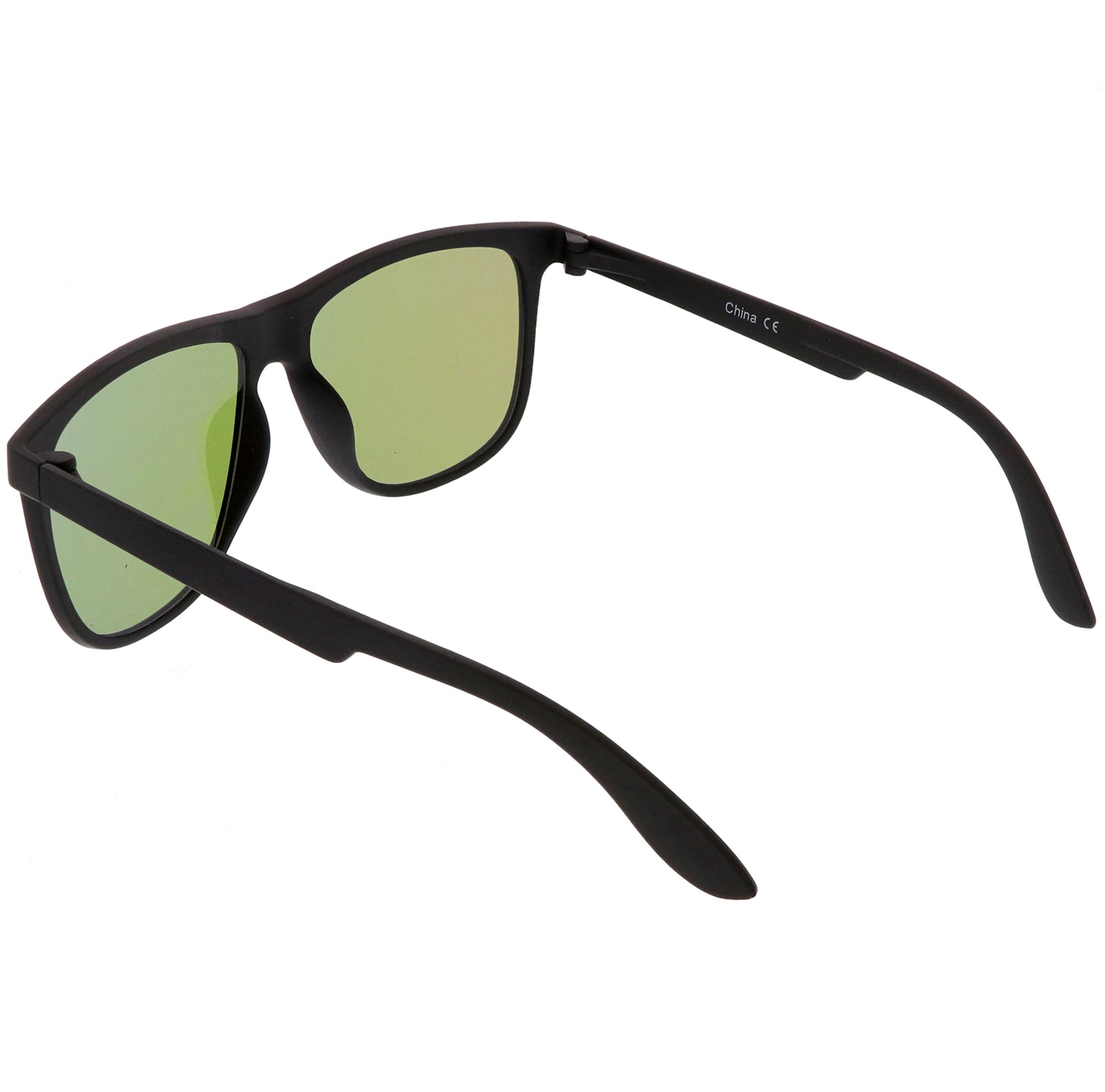 Matte Black / Green Mirror
