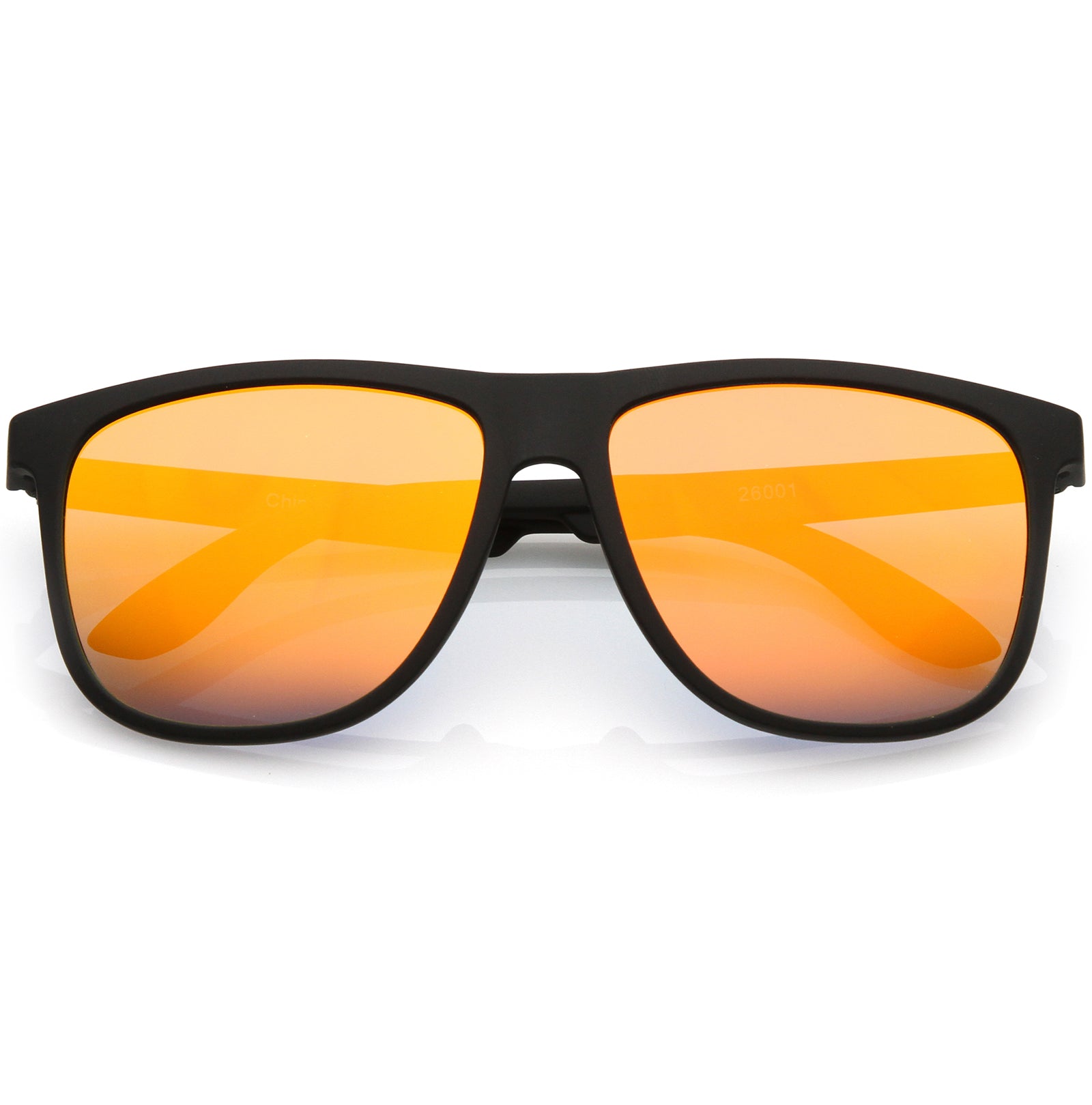 Matte Black / Orange Mirror