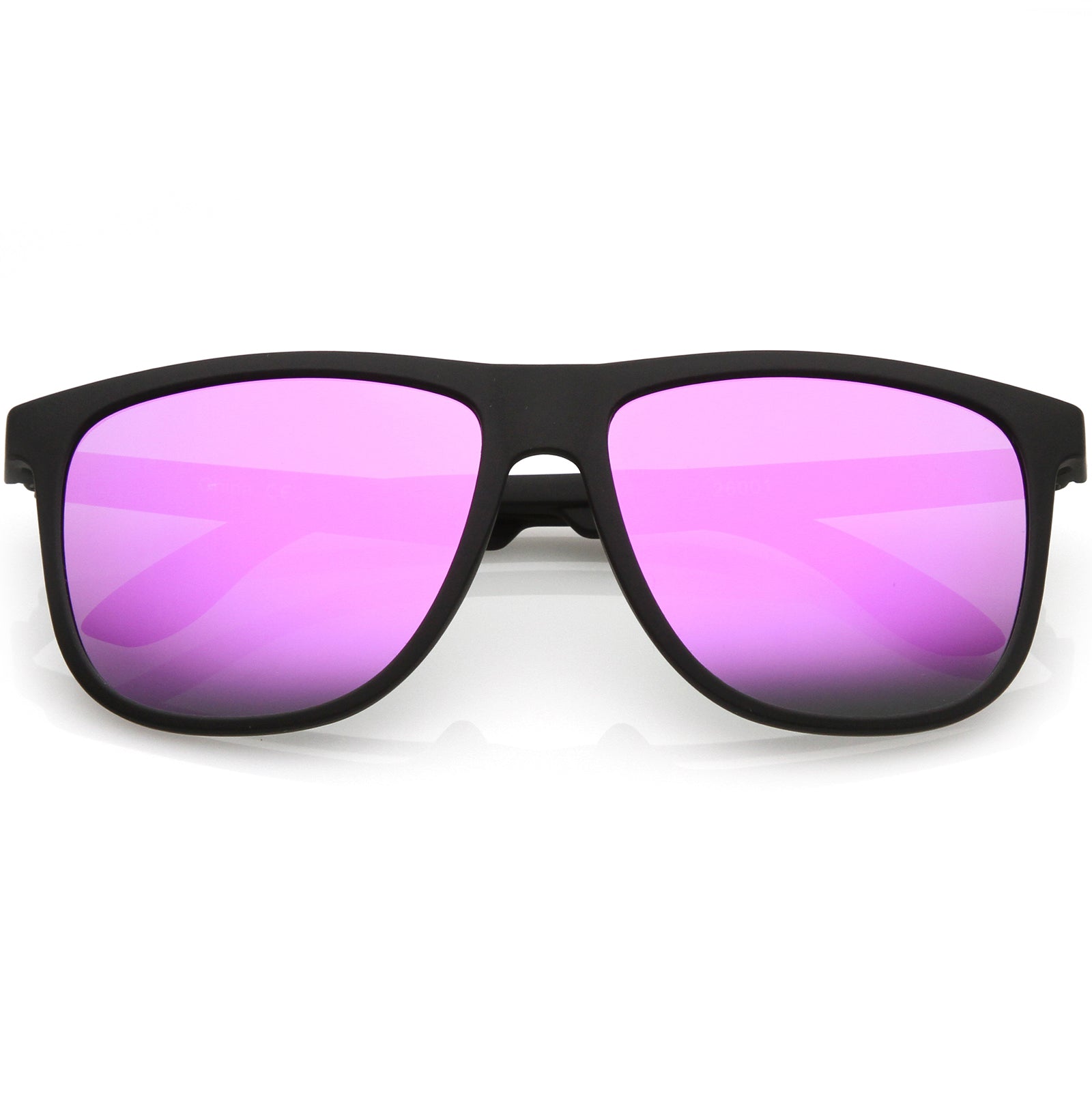 Matte Black / Purple Mirror