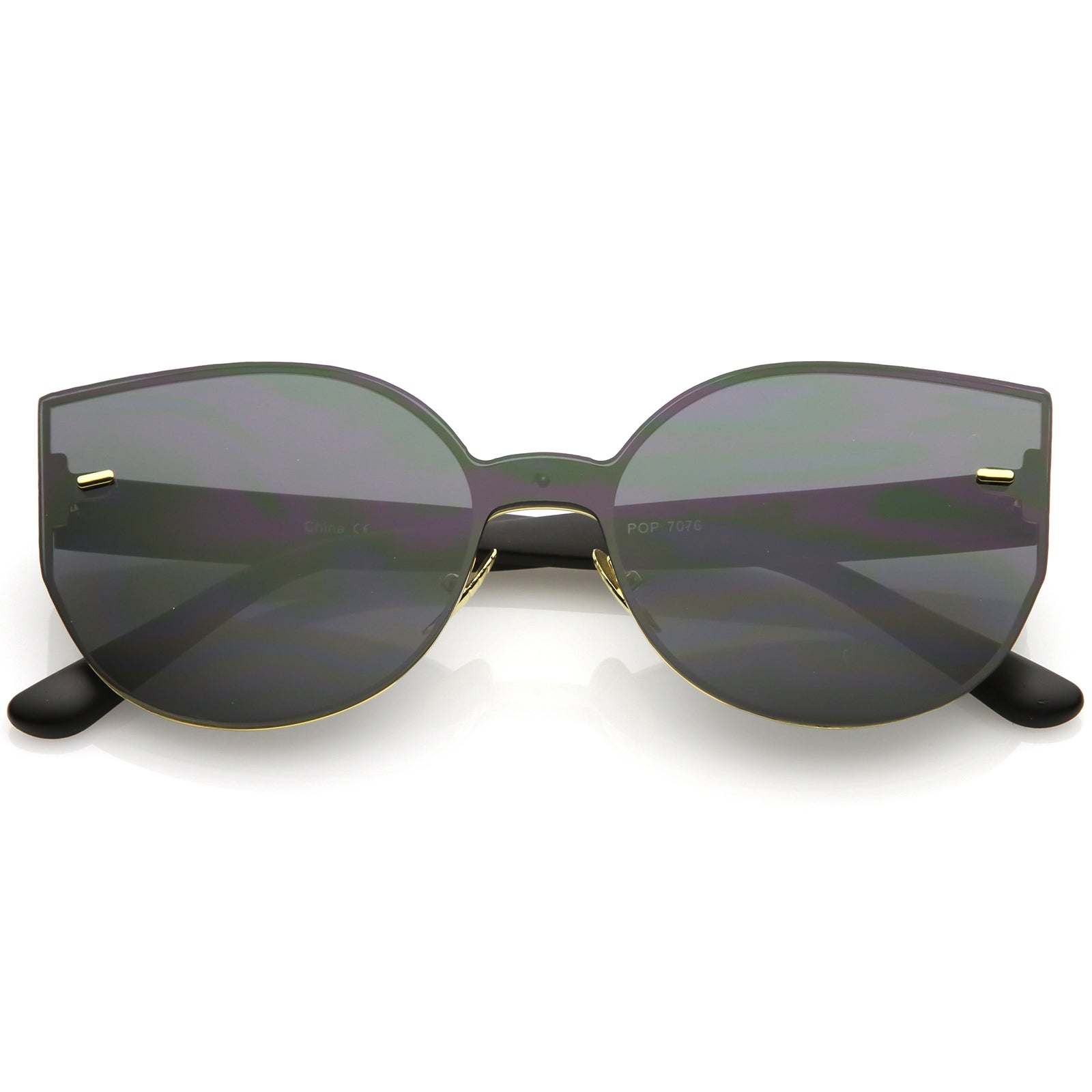 Black Matte / Smoke Mirror