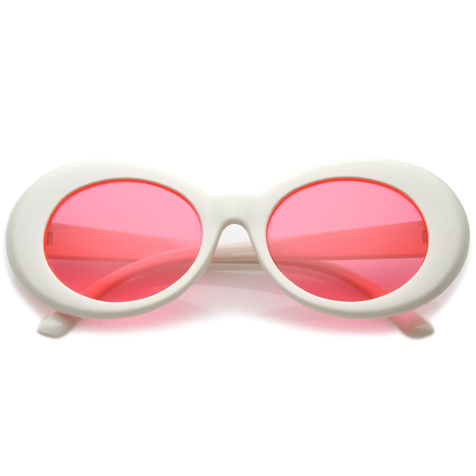White / Hot Pink