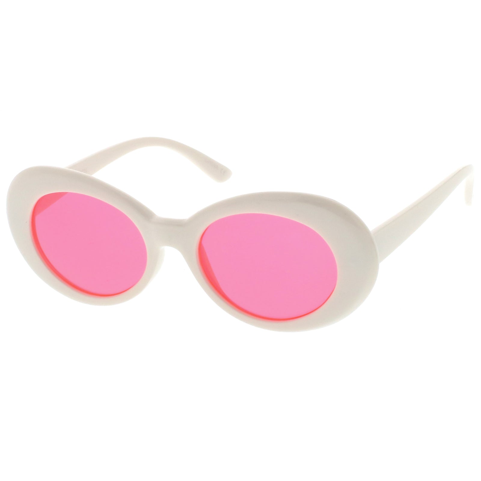 White / Hot Pink