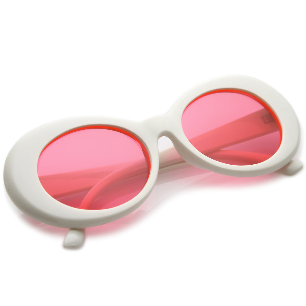 White / Hot Pink