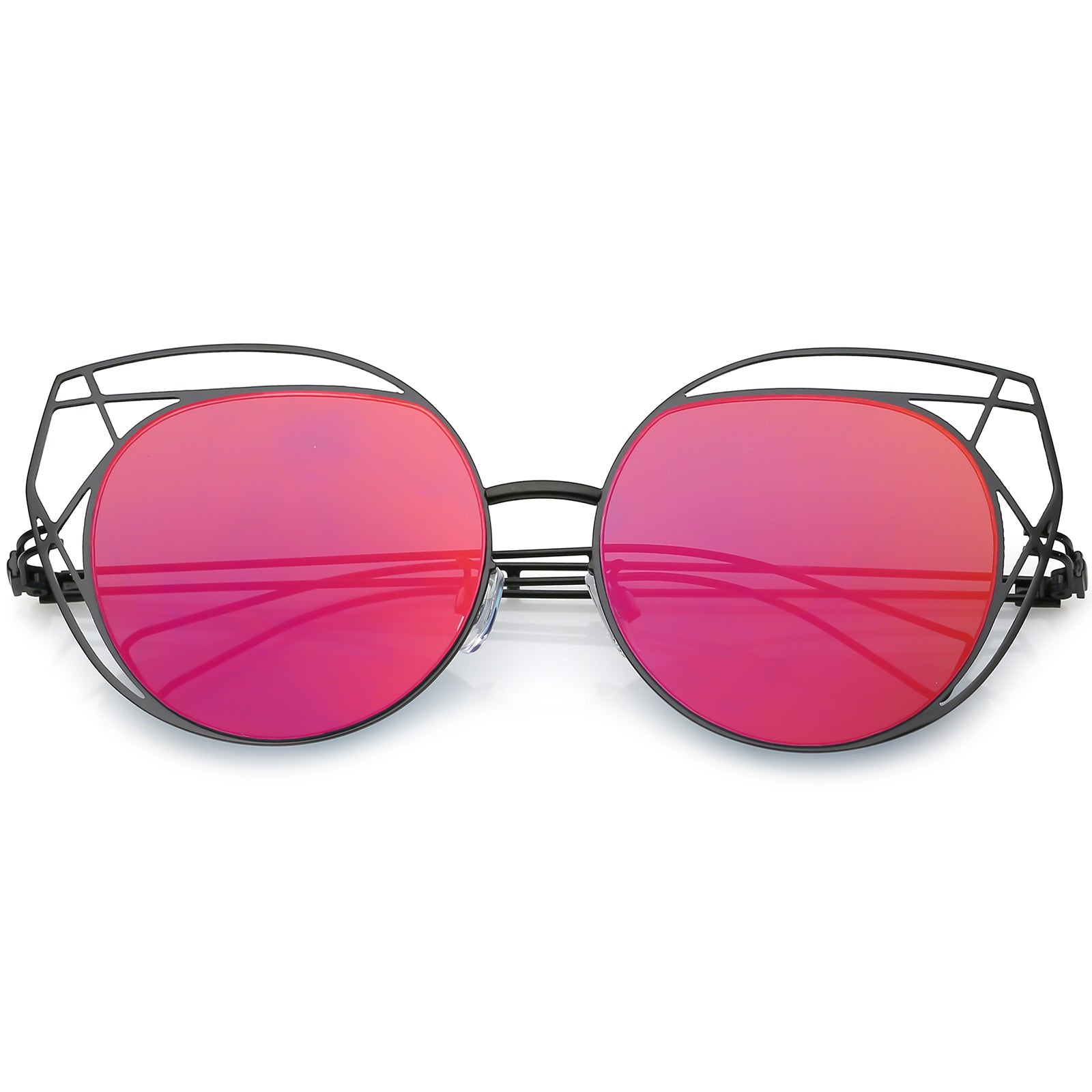 Black / Magenta Mirror