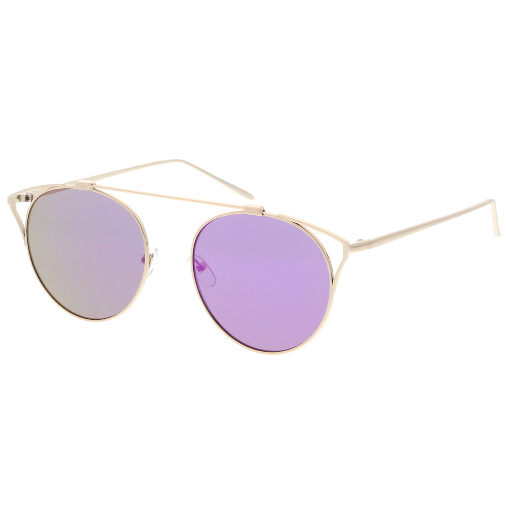 Gold / Purple Mirror