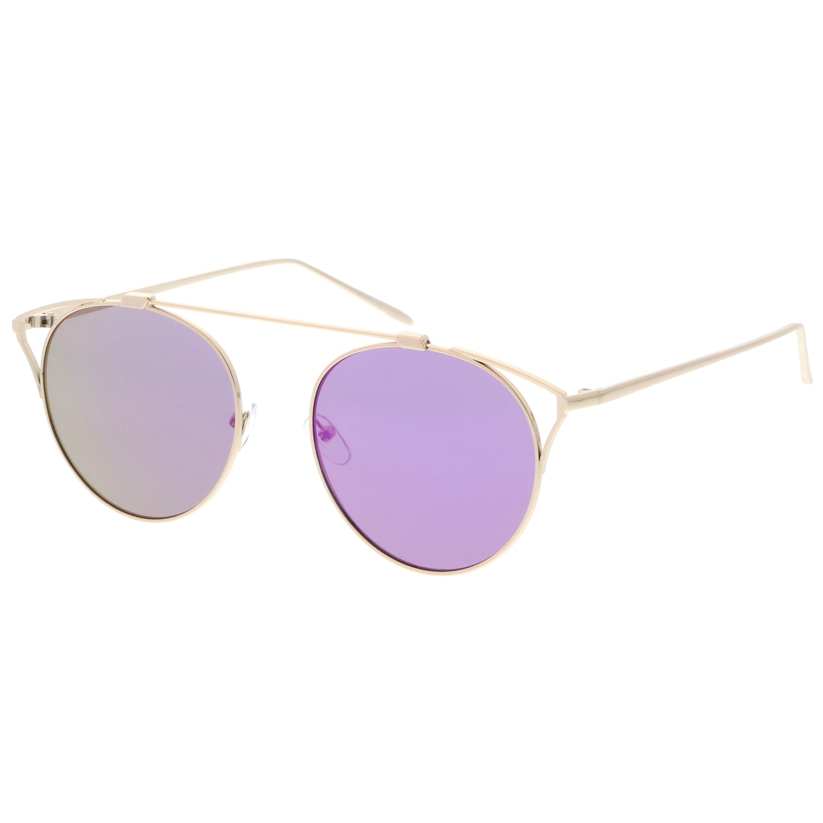 Gold / Purple Mirror