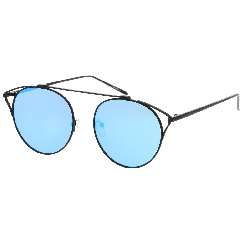 Black / Blue Mirror