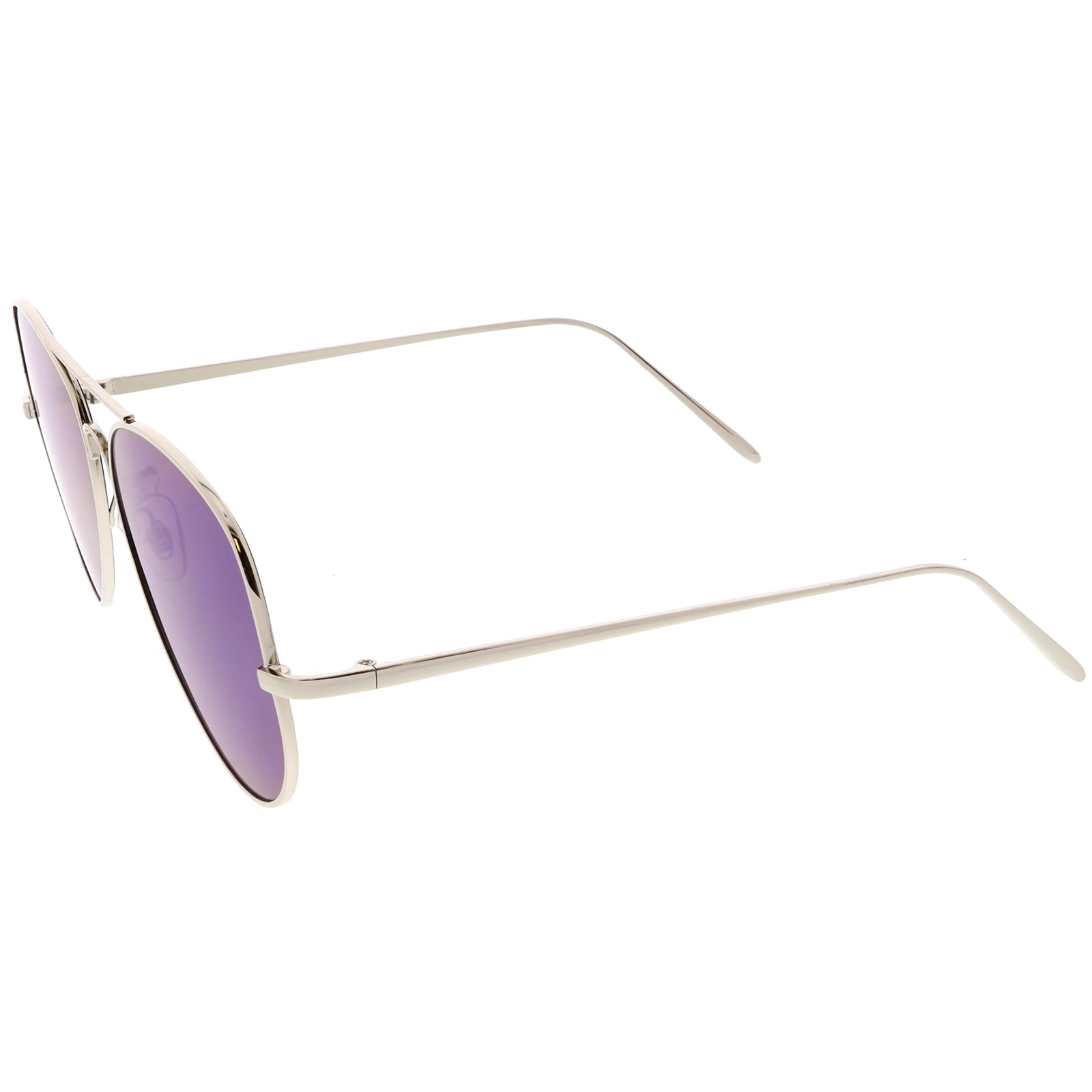 Silver / Dark Blue Mirror