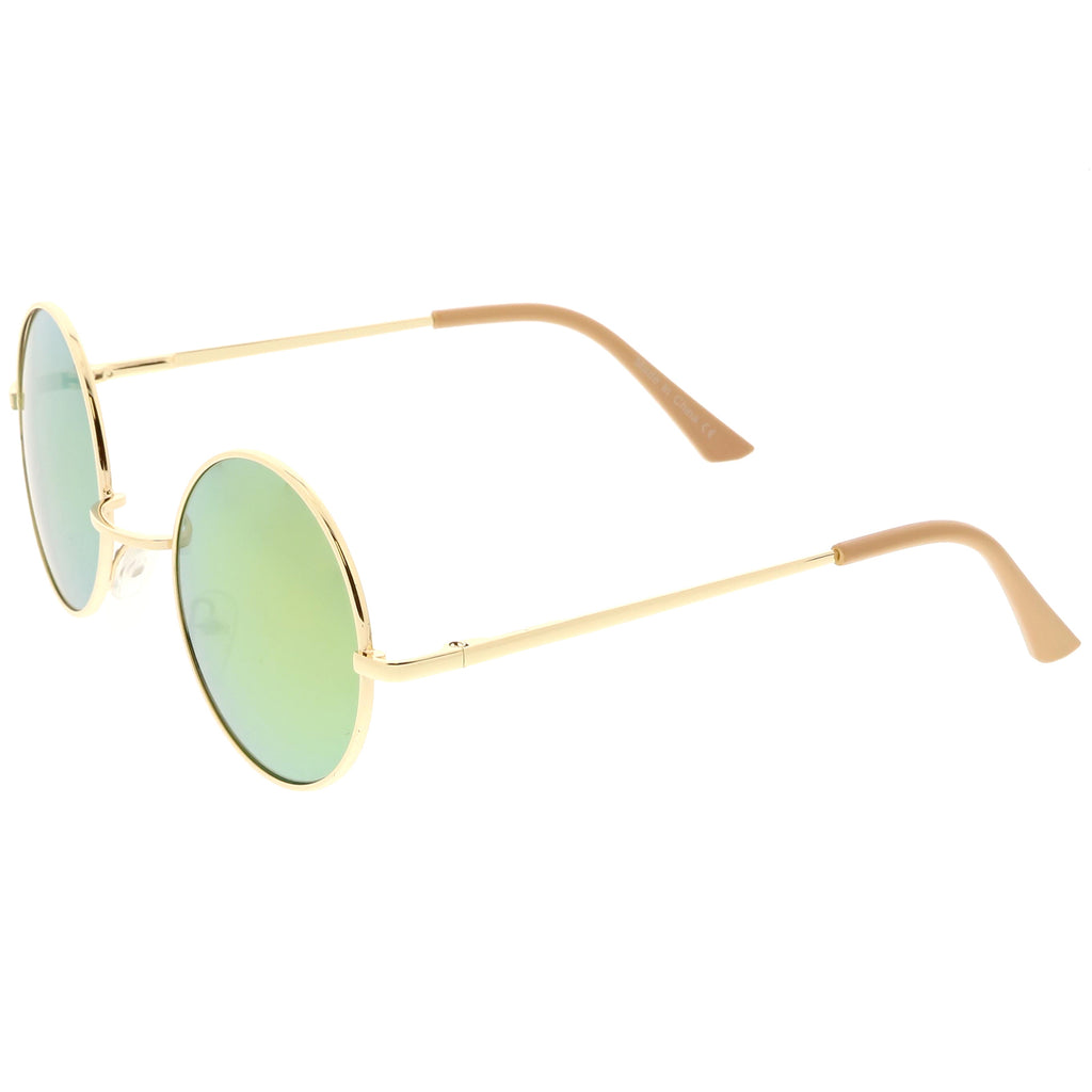 Gold / Pink Green Mirror