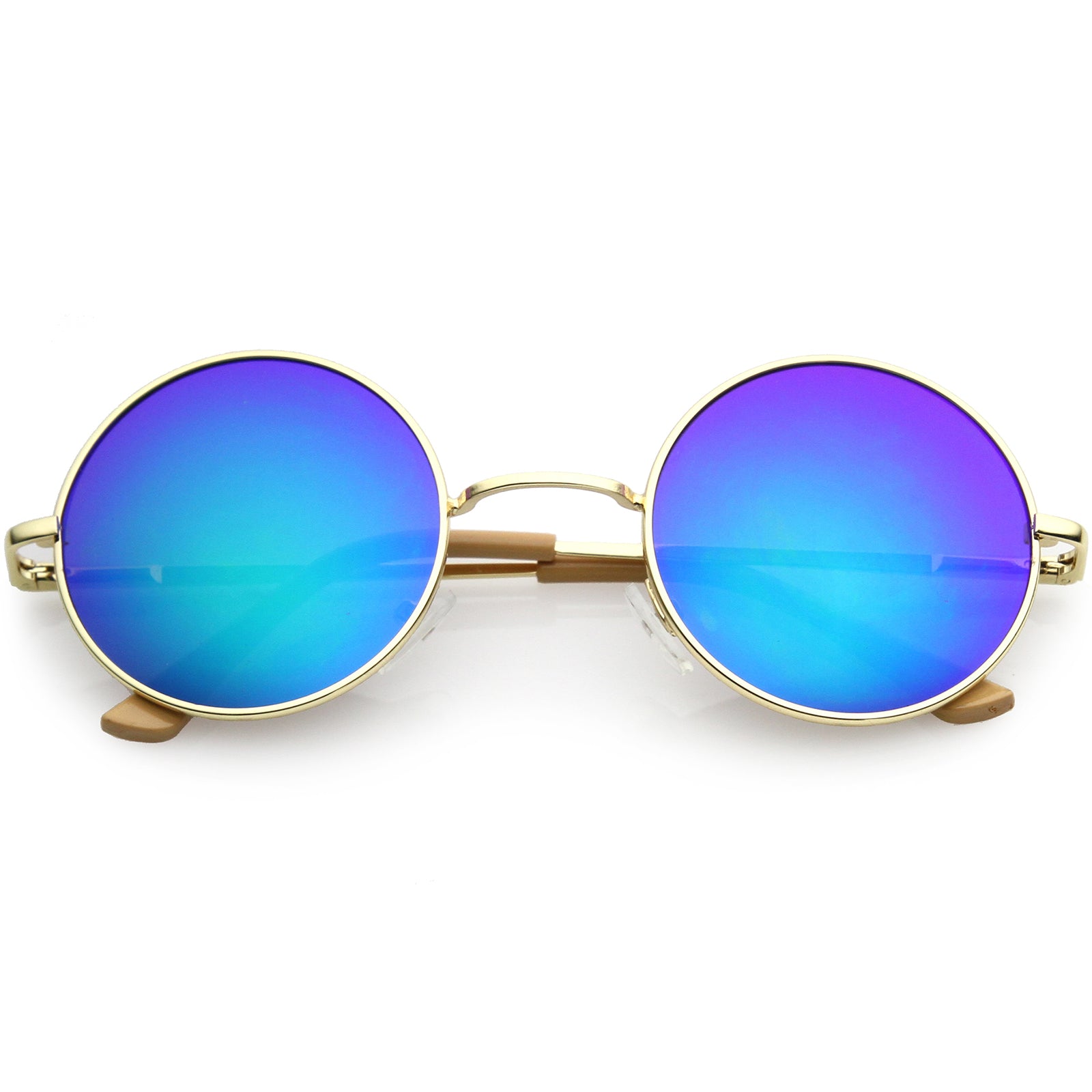 Gold / Green Blue Mirror
