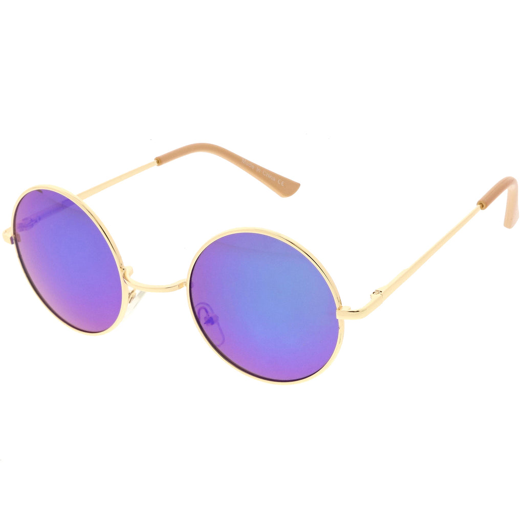 Gold / Green Blue Mirror