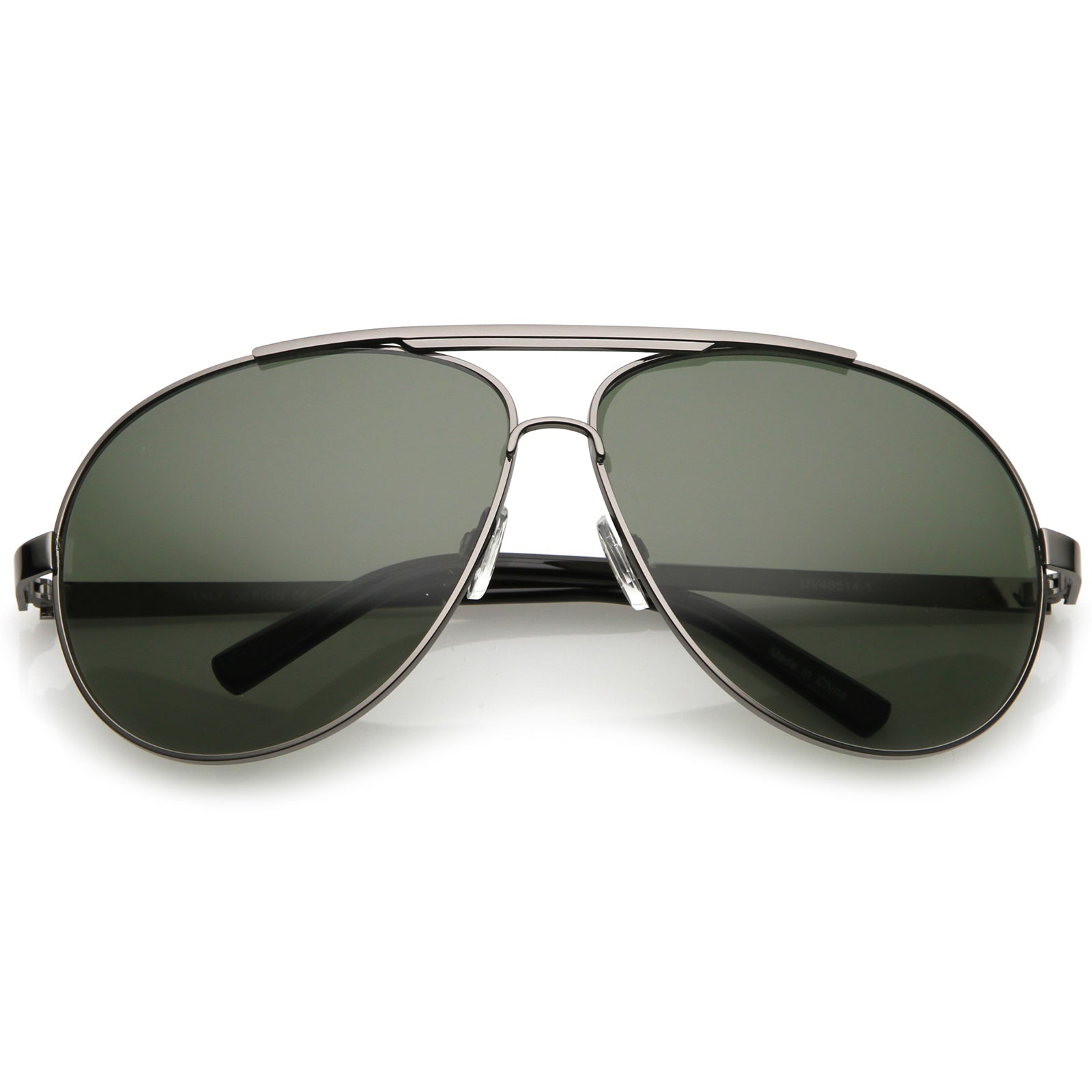 Gunmetal / Green