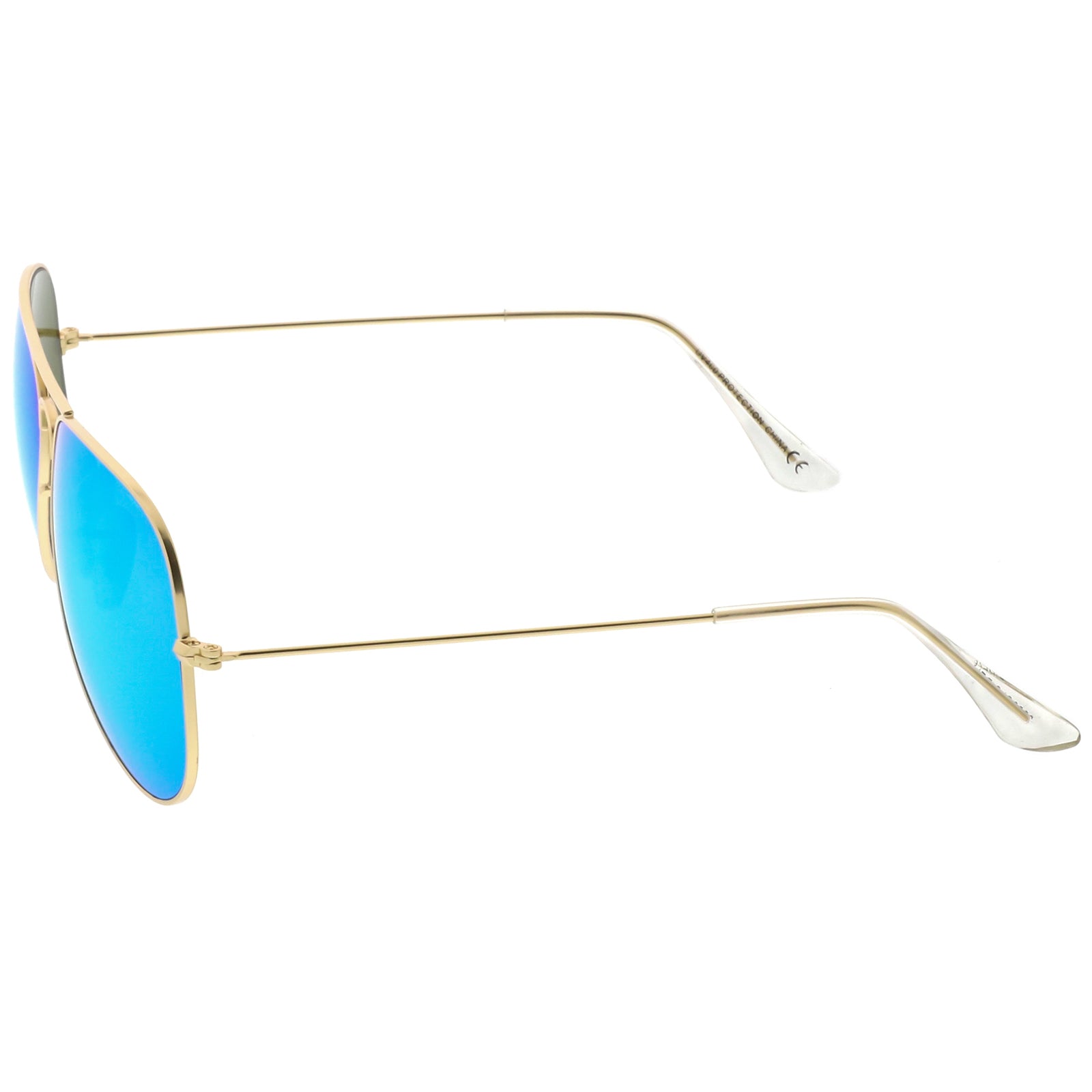Gold / Blue Mirror