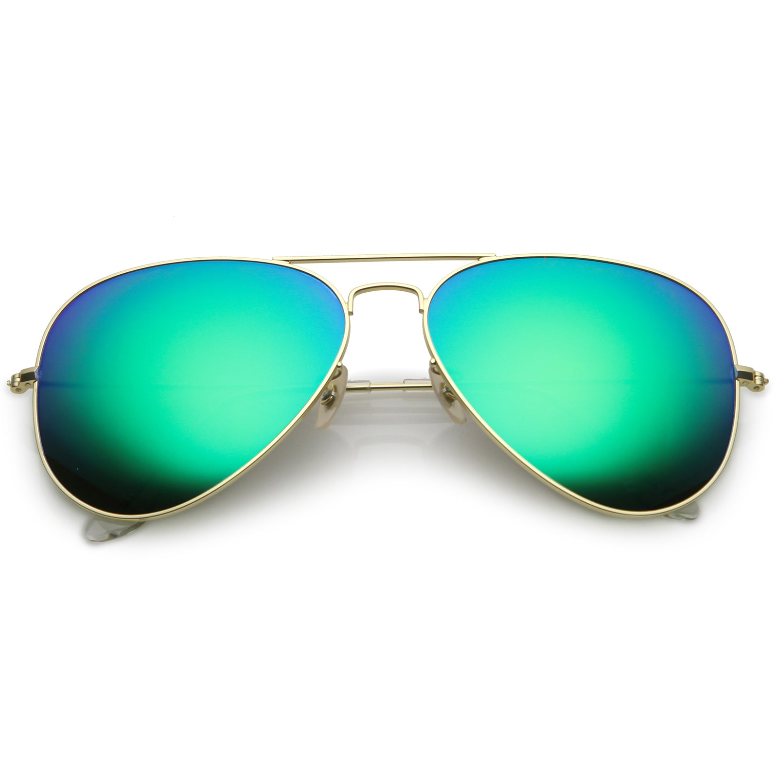 Gold / Green Mirror