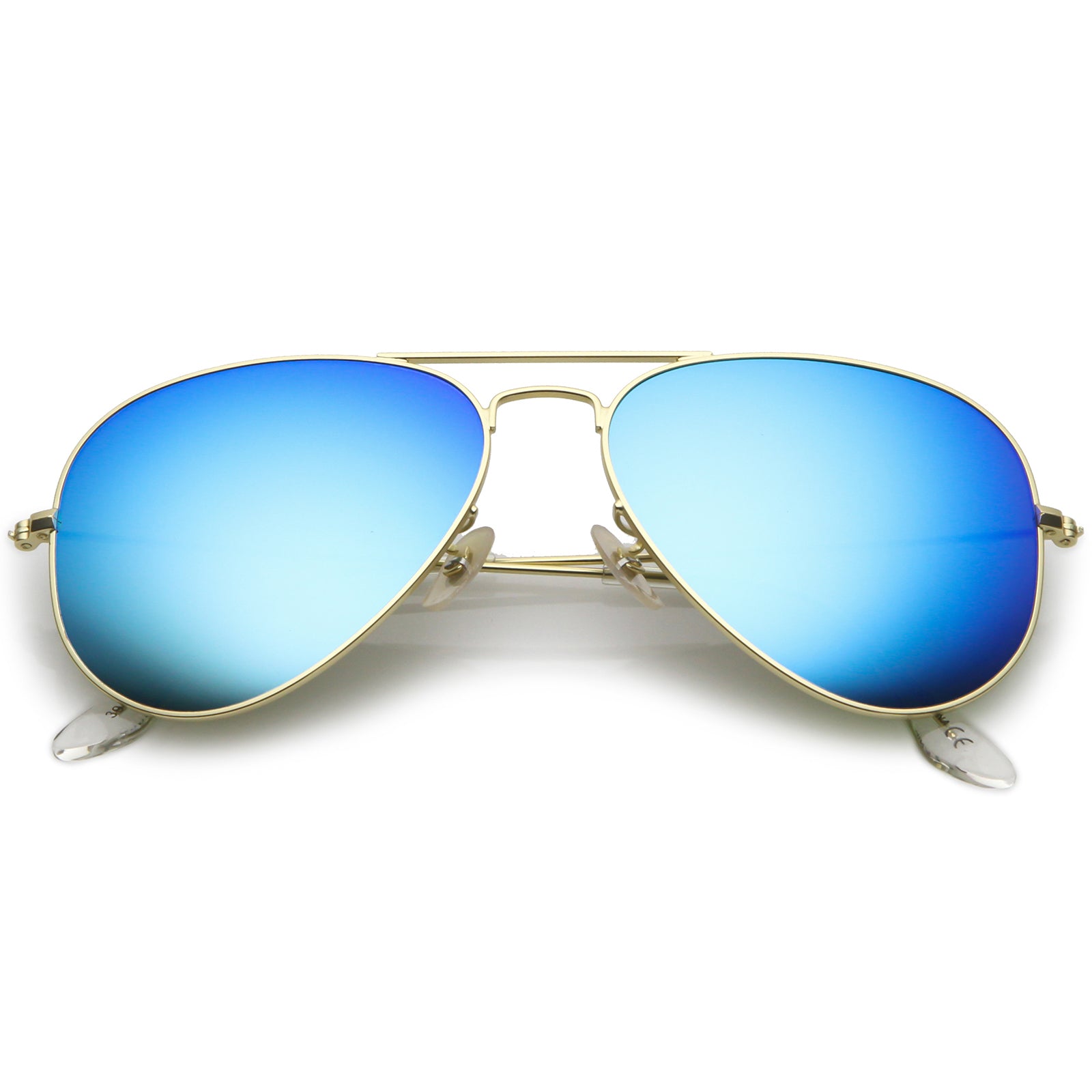 Gold / Blue Mirror