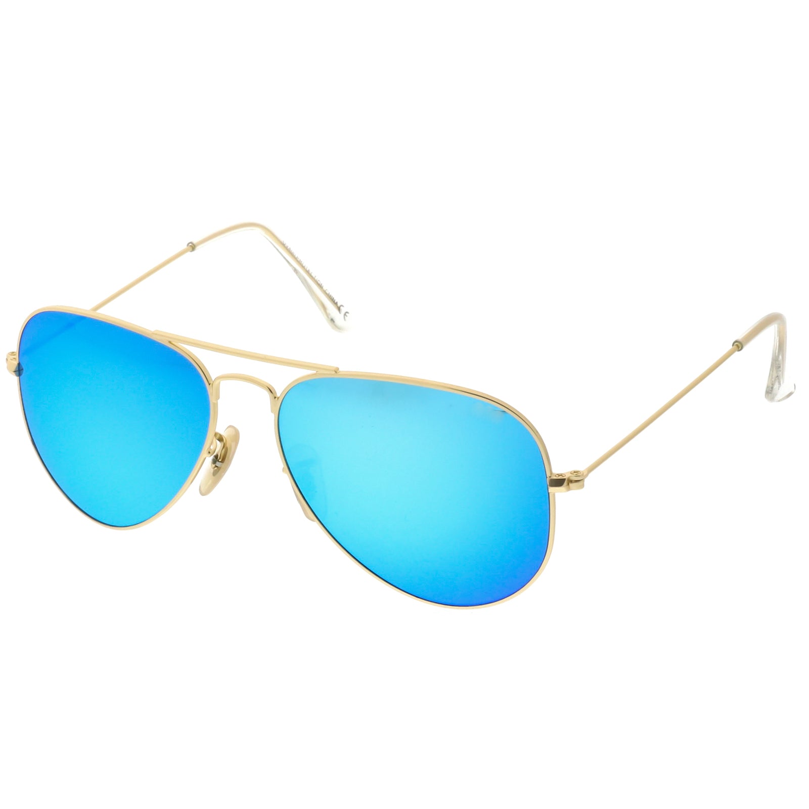 Gold / Blue Mirror