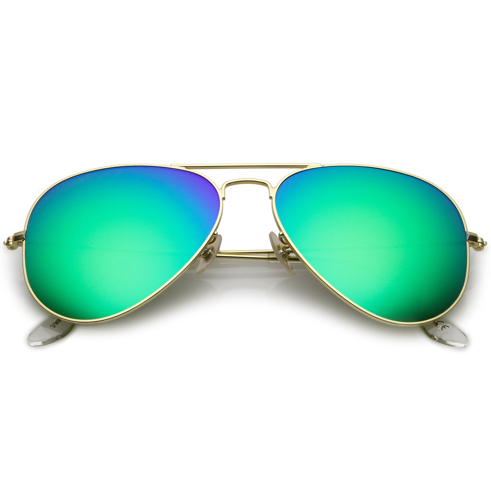 Gold / Green Mirror