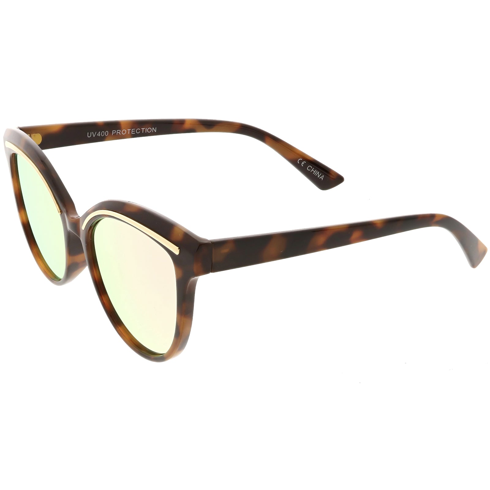 Tortoise Gold / Pink Mirror