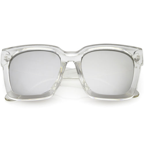 Clear / Silver Mirror