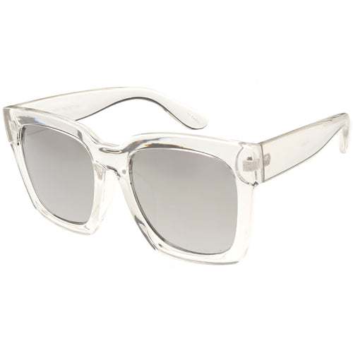 Clear / Silver Mirror