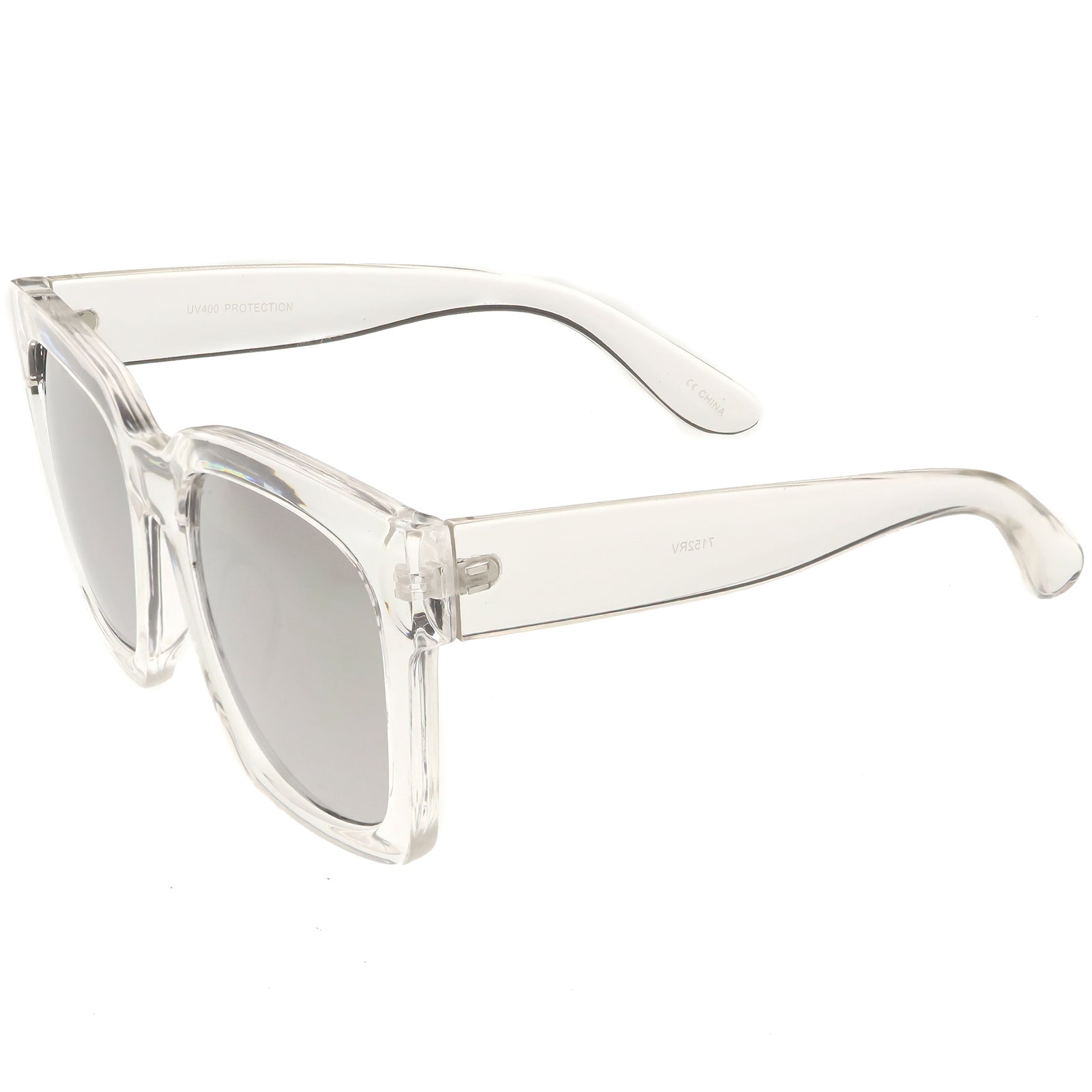 Clear / Silver Mirror
