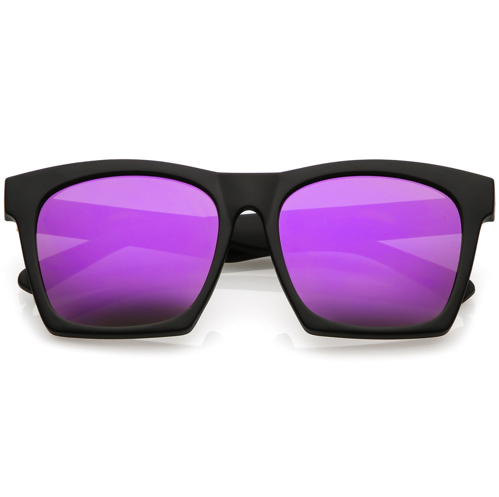 Matte Black / Purple Mirror