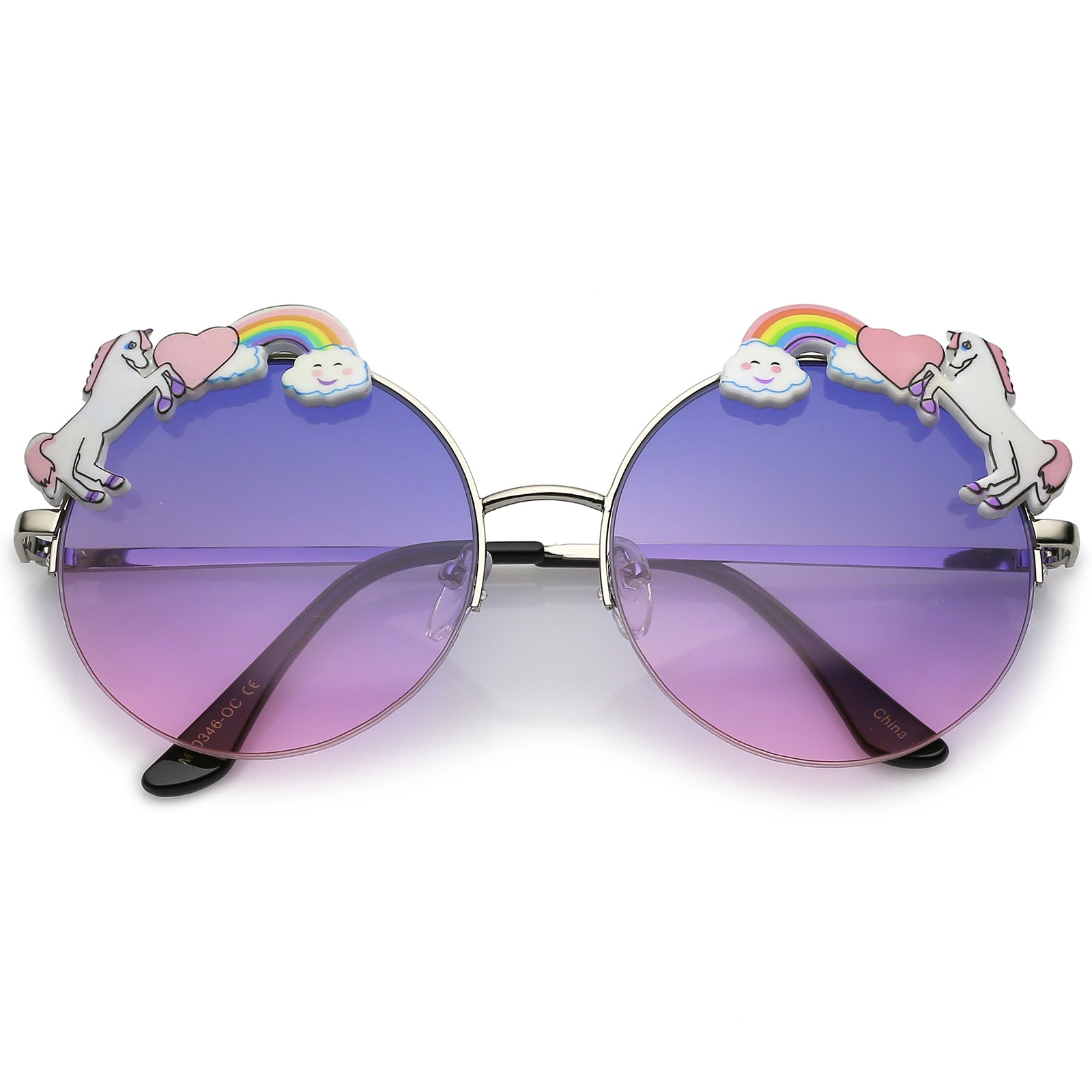 Silver / Blue Pink