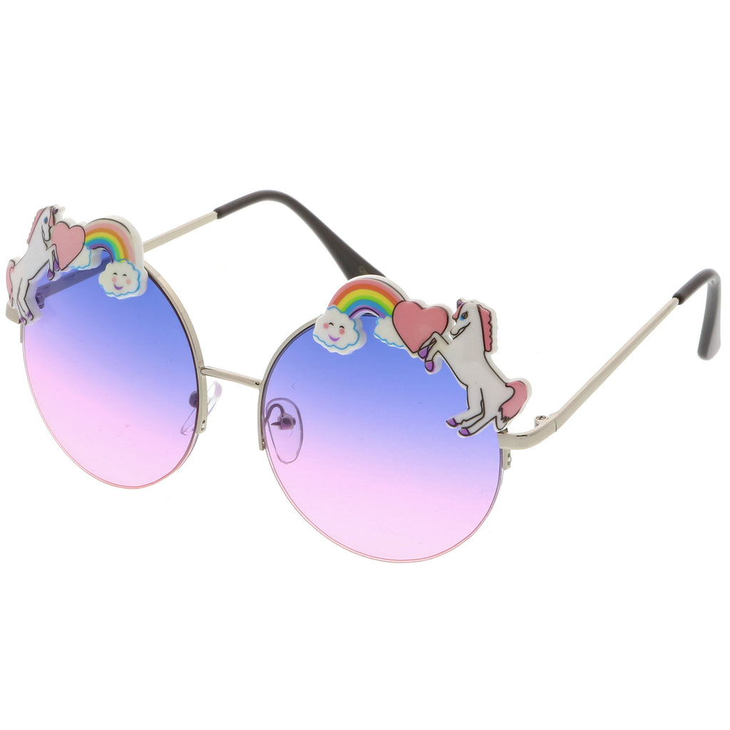 Silver / Blue Pink