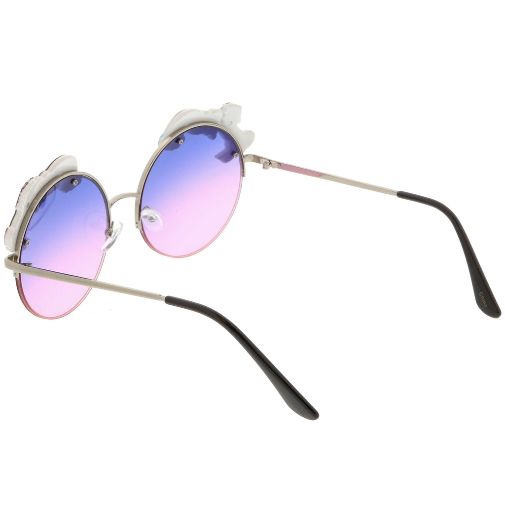 Silver / Blue Pink
