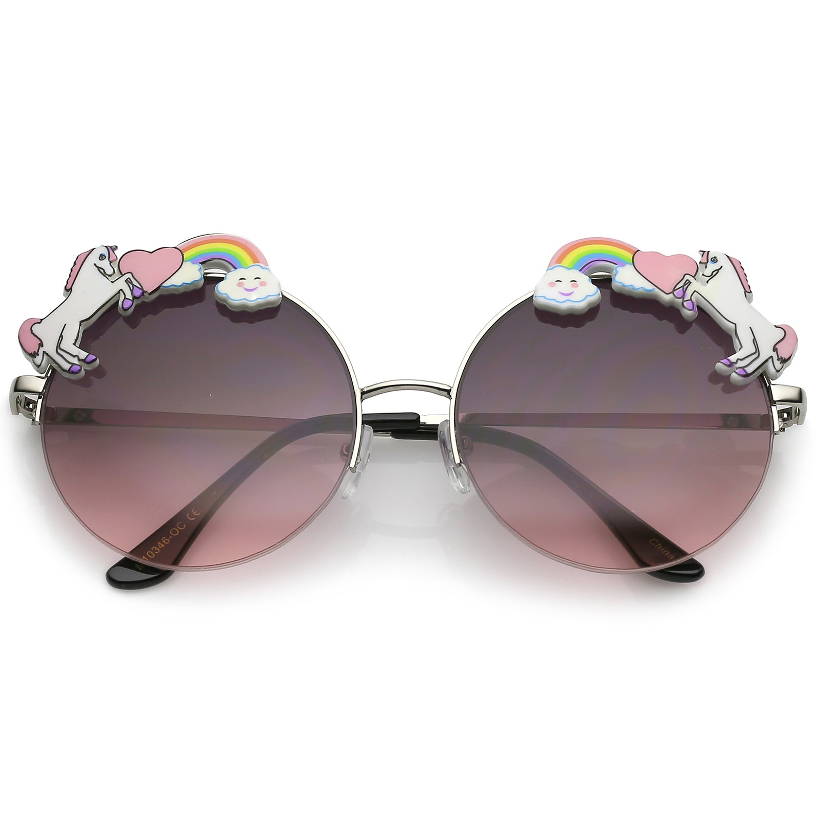 Silver / Smoke Pink