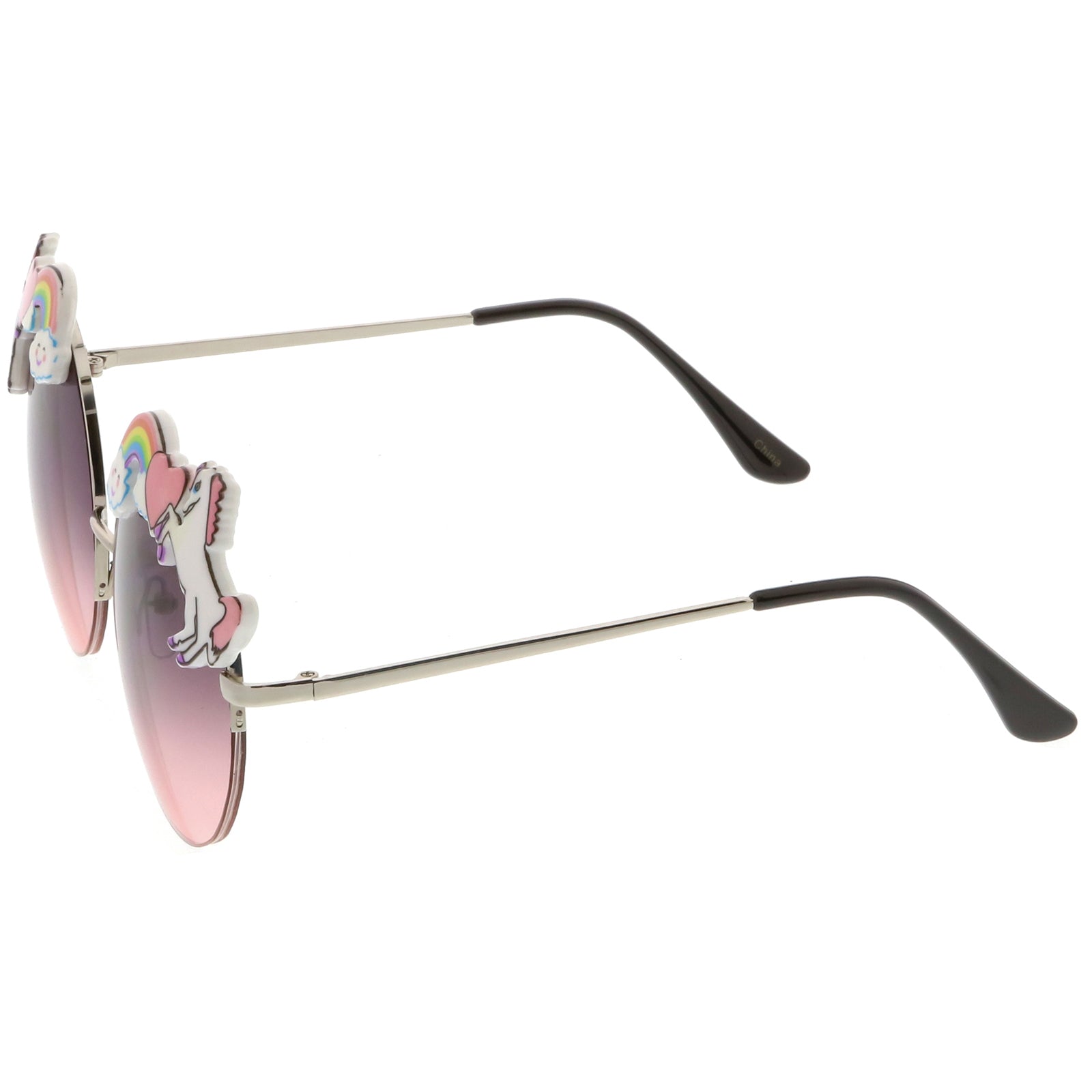 Silver / Smoke Pink