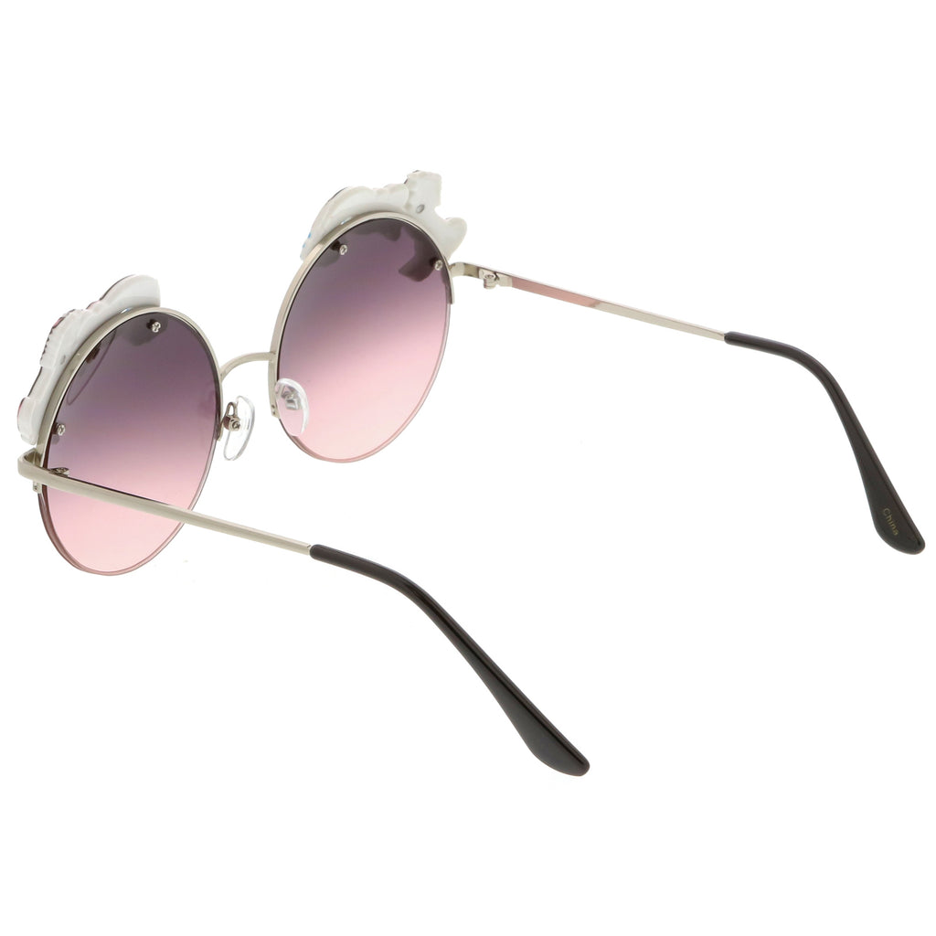 Silver / Smoke Pink