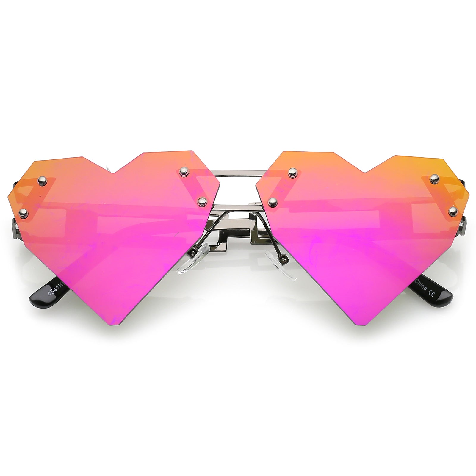 Gunmetal / Magenta Mirror