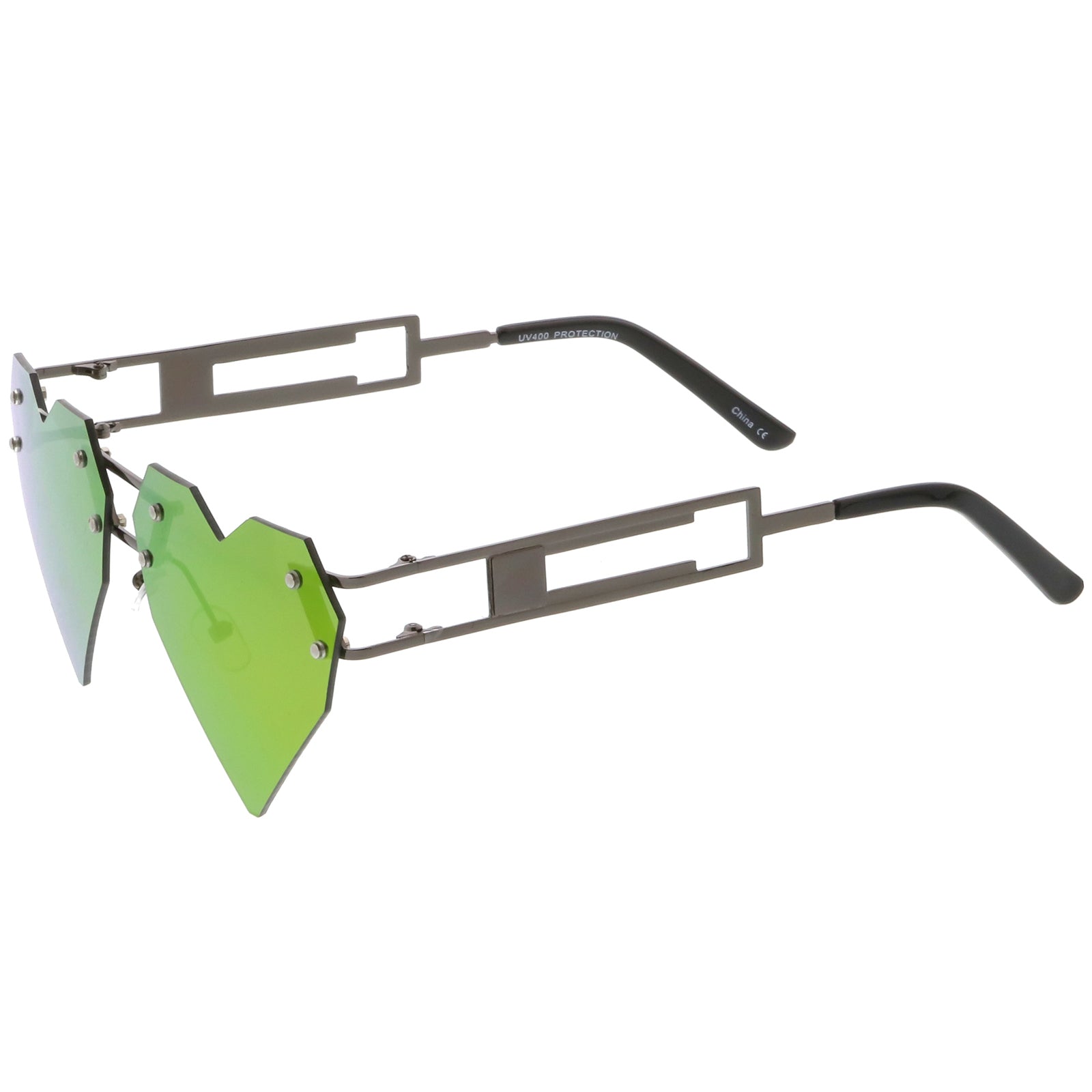 Gunmetal / Magenta Mirror