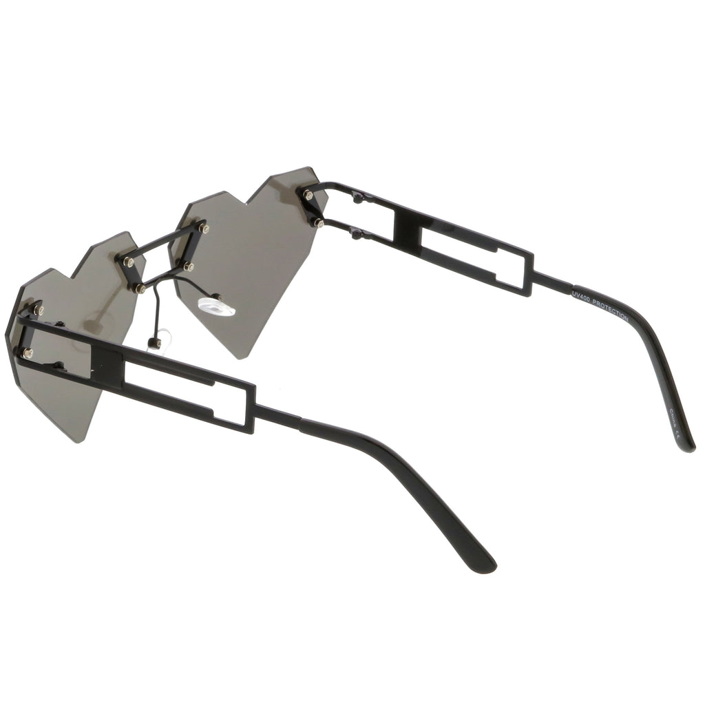 Black / Silver Mirror