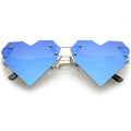 Silver / Blue Mirror