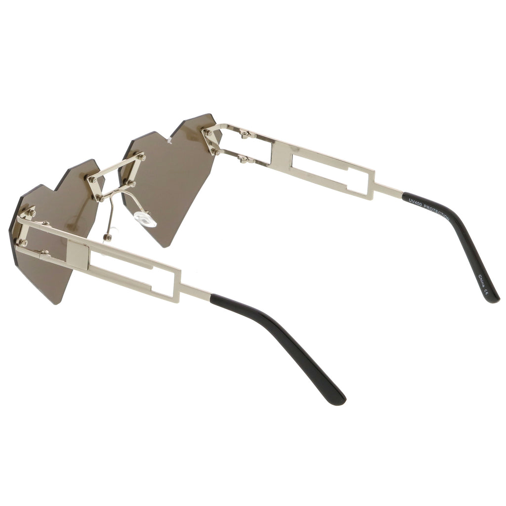 Silver / Blue Mirror