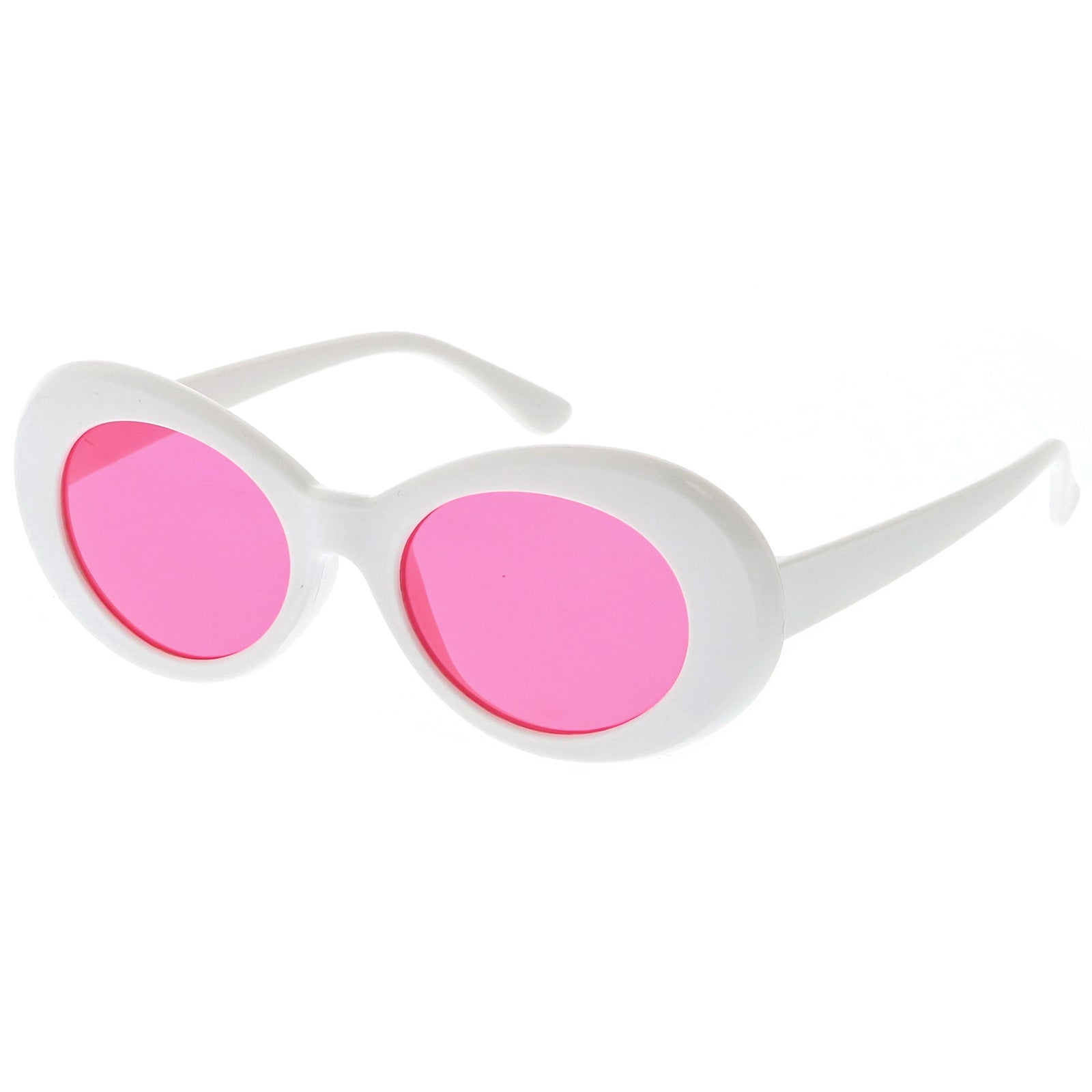 White / Hot Pink