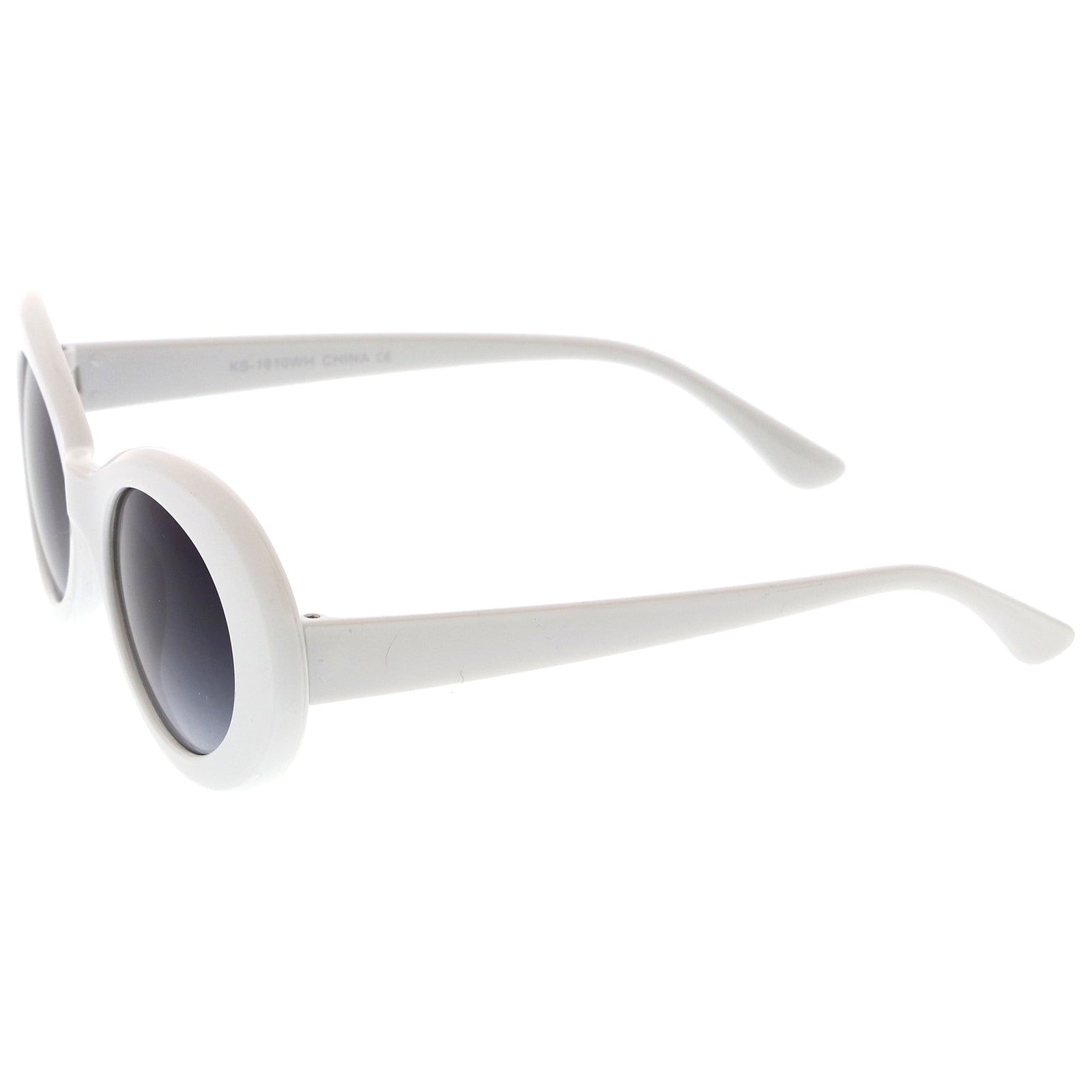 White trendy outlet sunglasses