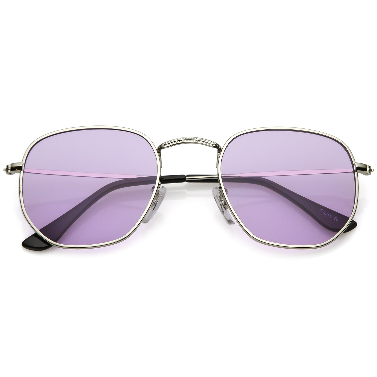 Silver / Purple